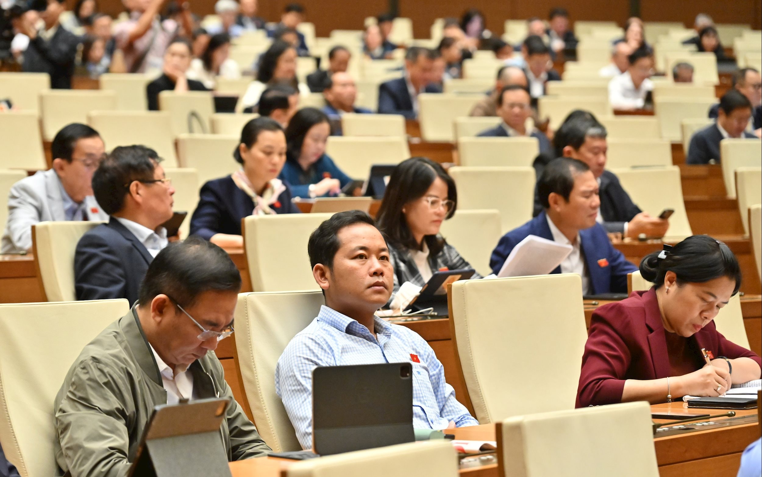 Các đại biểu tại Hội trườngVQK_7233