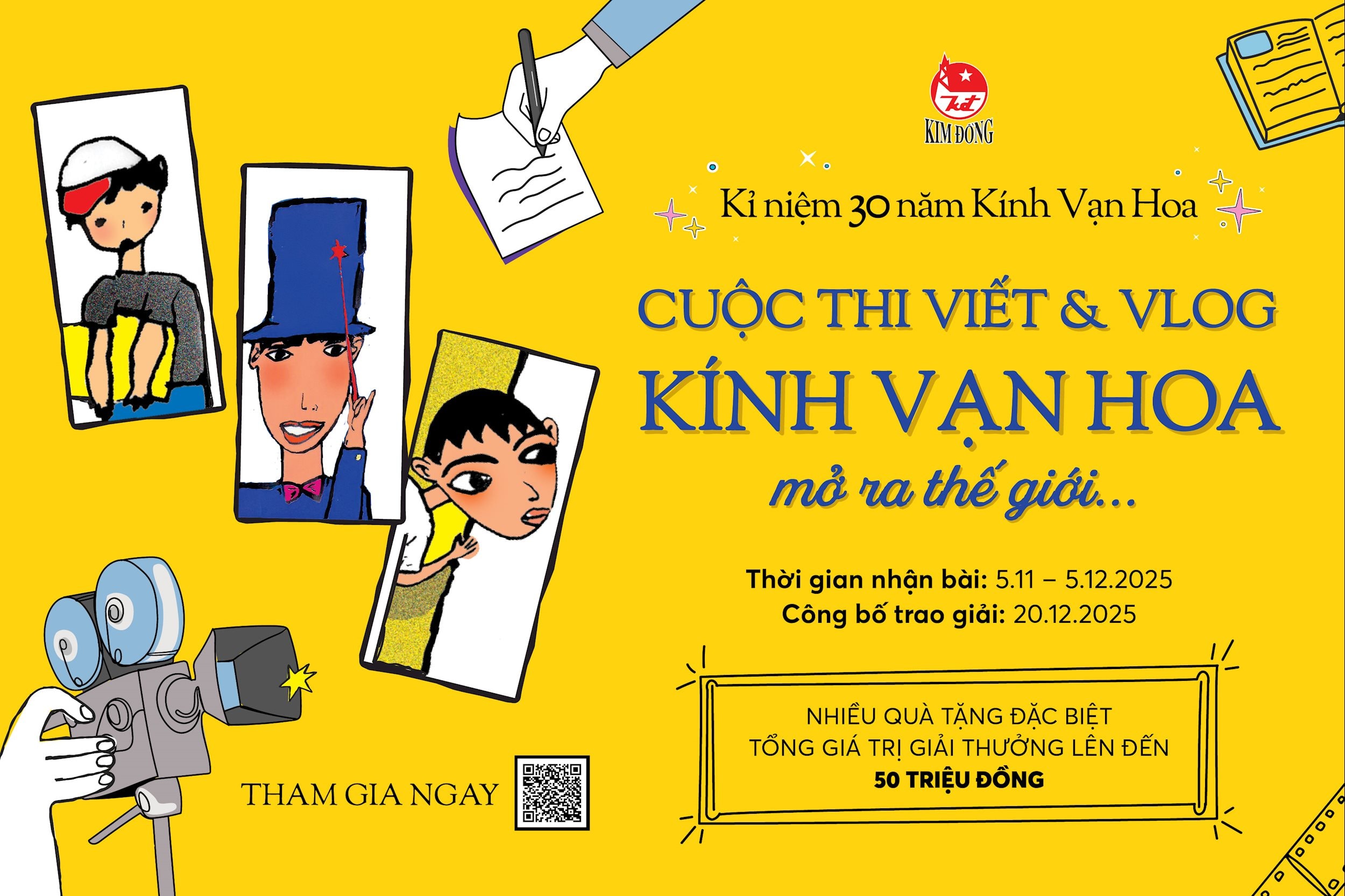 Cuoc thi viet vlog Kinh Van Hoa