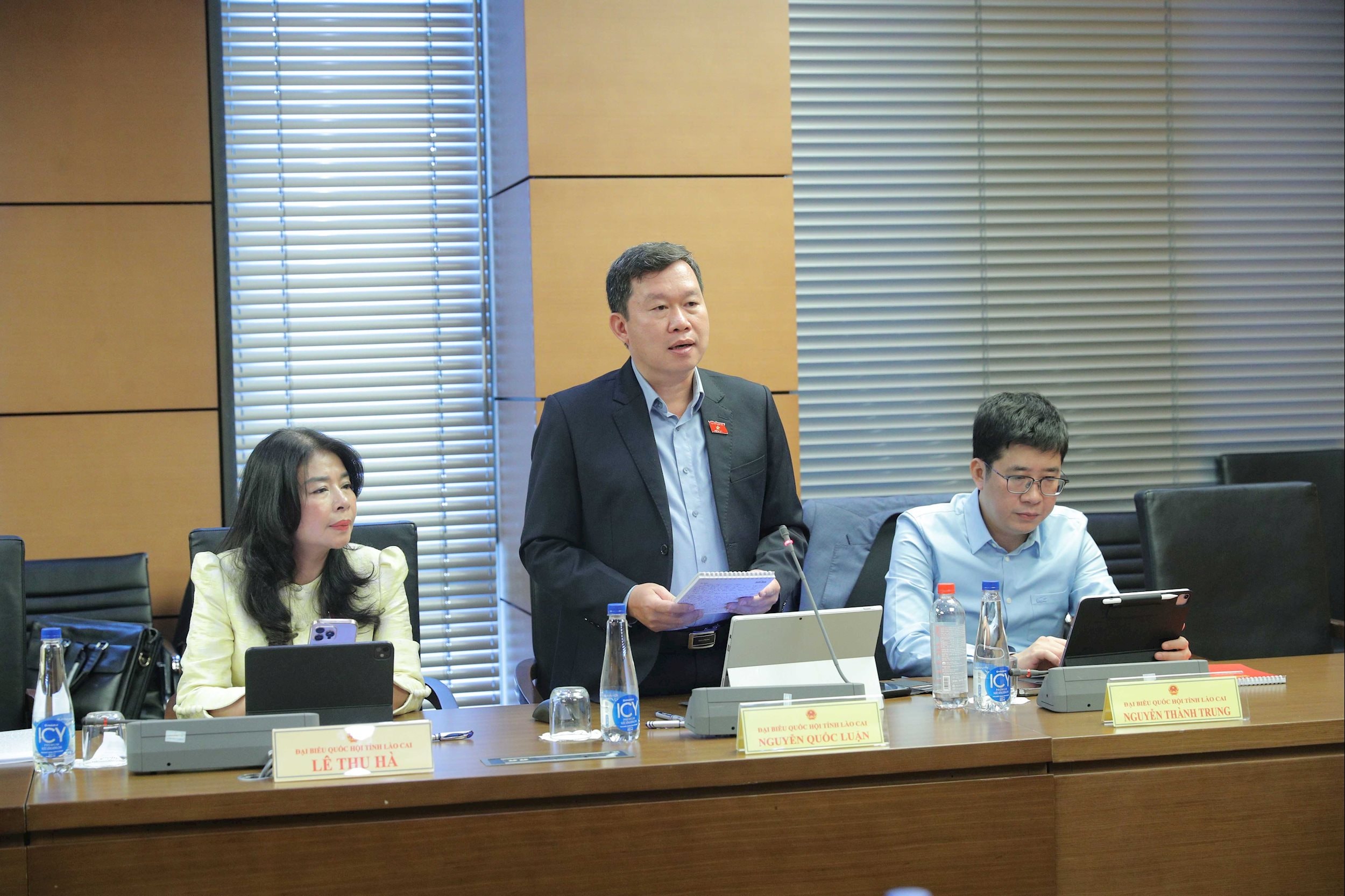 Abgeordneter der Nationalversammlung Nguyen Quoc Luan (Lao Cai)