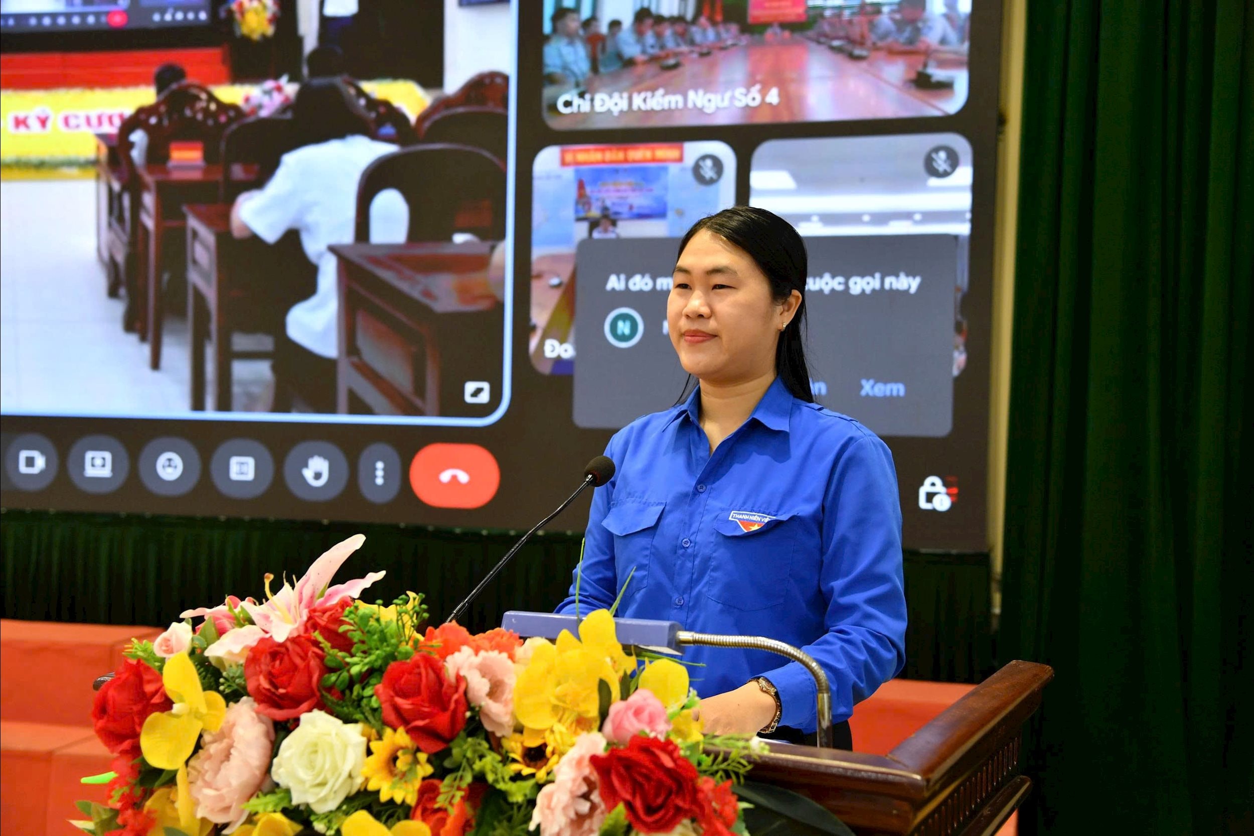 Đồng chí Phó Chủ tịch Ủy ban MTTQ Việt Nam phường Phước Thắng phát biểu