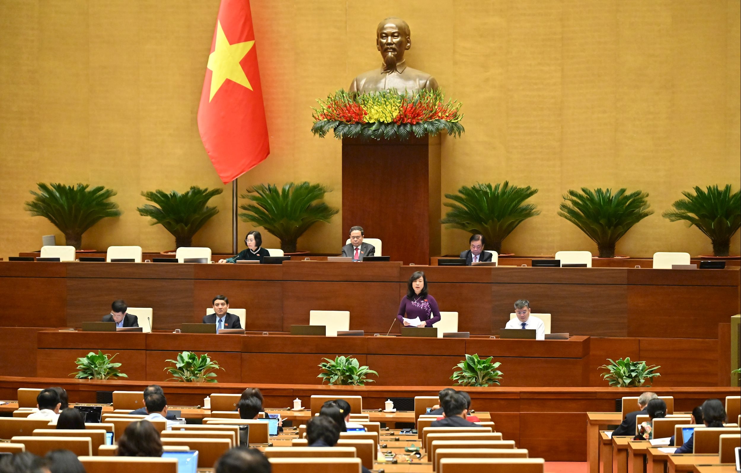 Bộ trưởng Bộ Y tế Đào Hồng LanVQK_8981