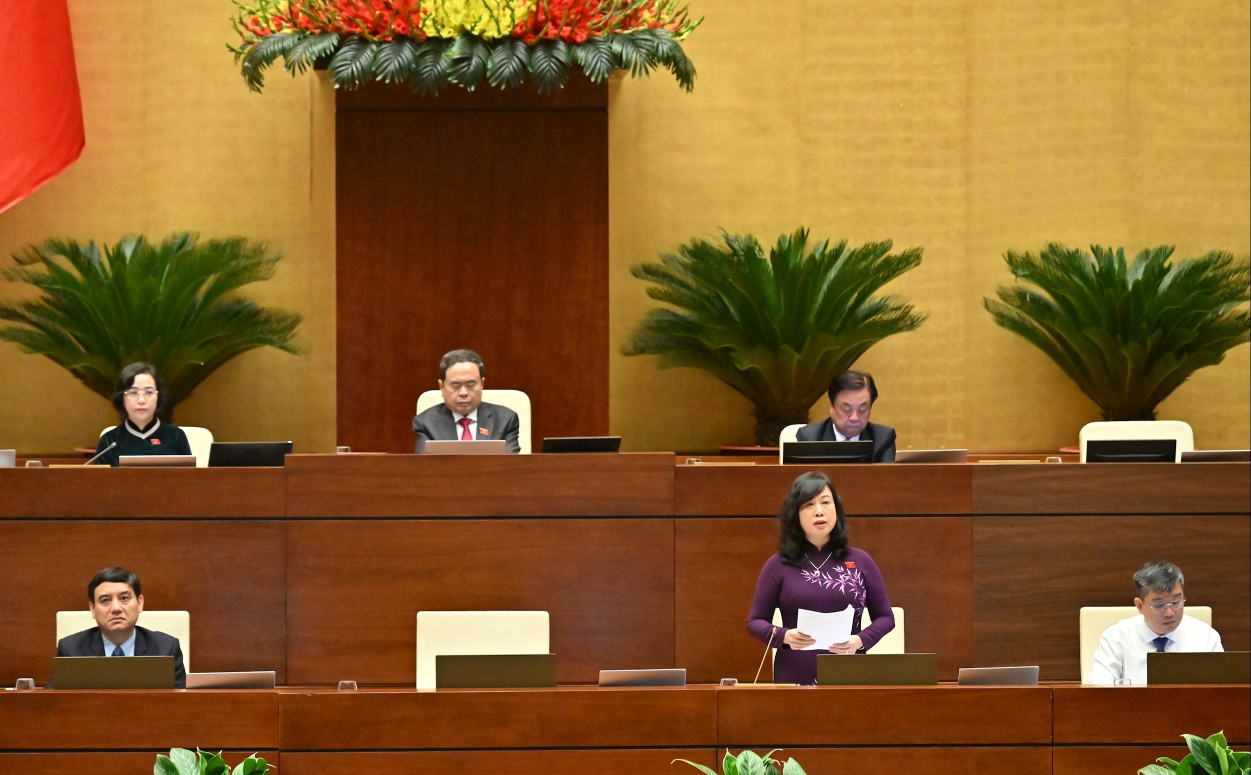 Bộ trưởng Bộ Y tế Đào Hồng LanVQK_8996