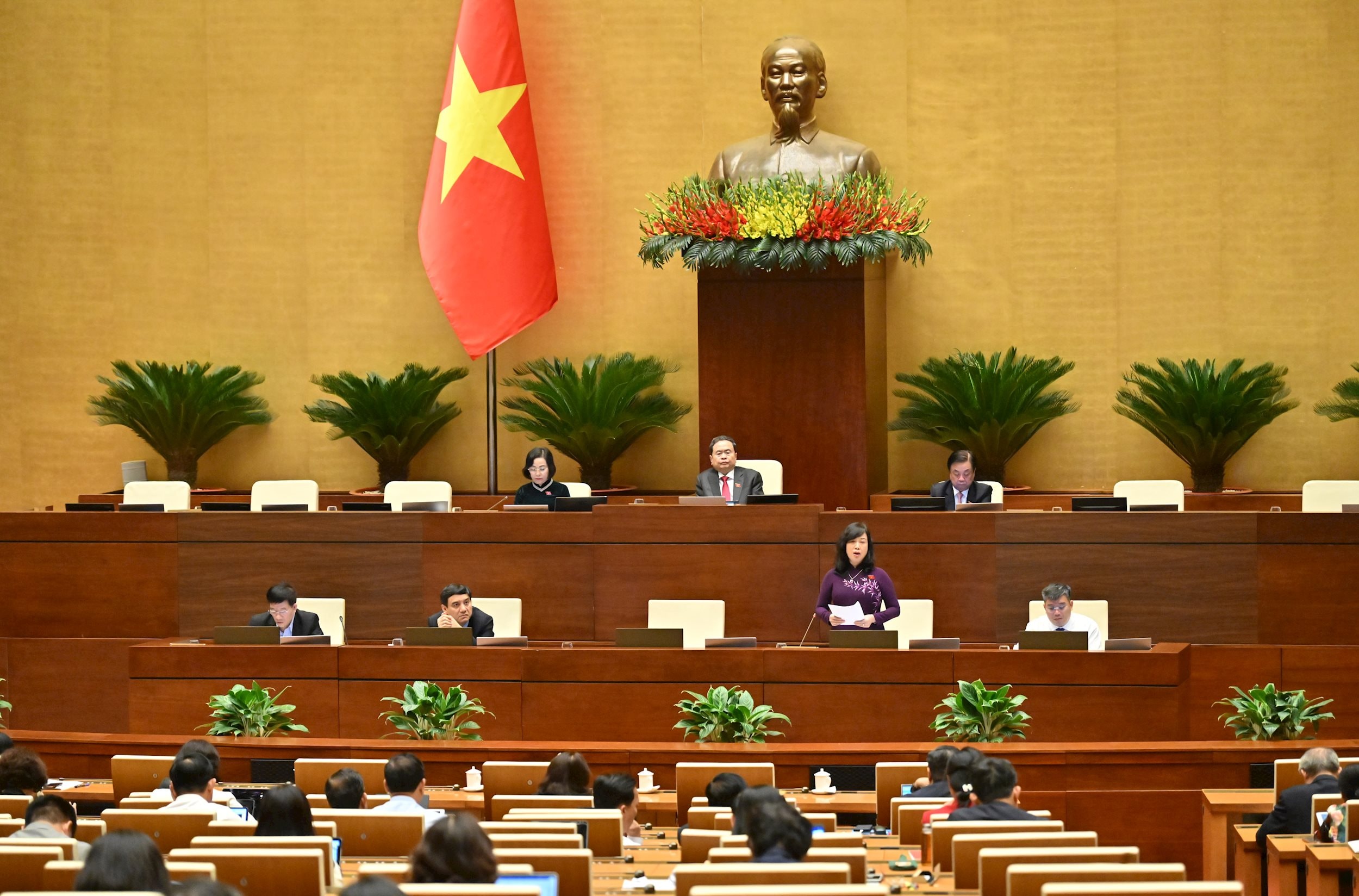 Bộ trưởng Bộ Y tế Đào Hồng LanVQK_9004