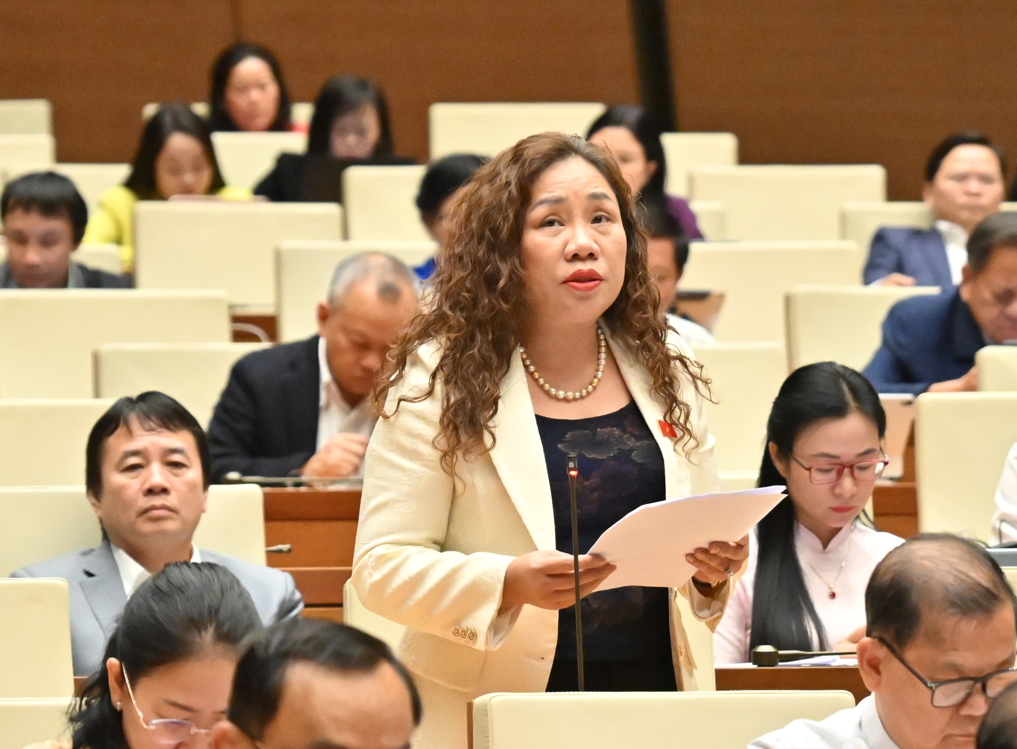 ĐBQH Trần Thị Hiền (Ninh Bình)VQK_8844