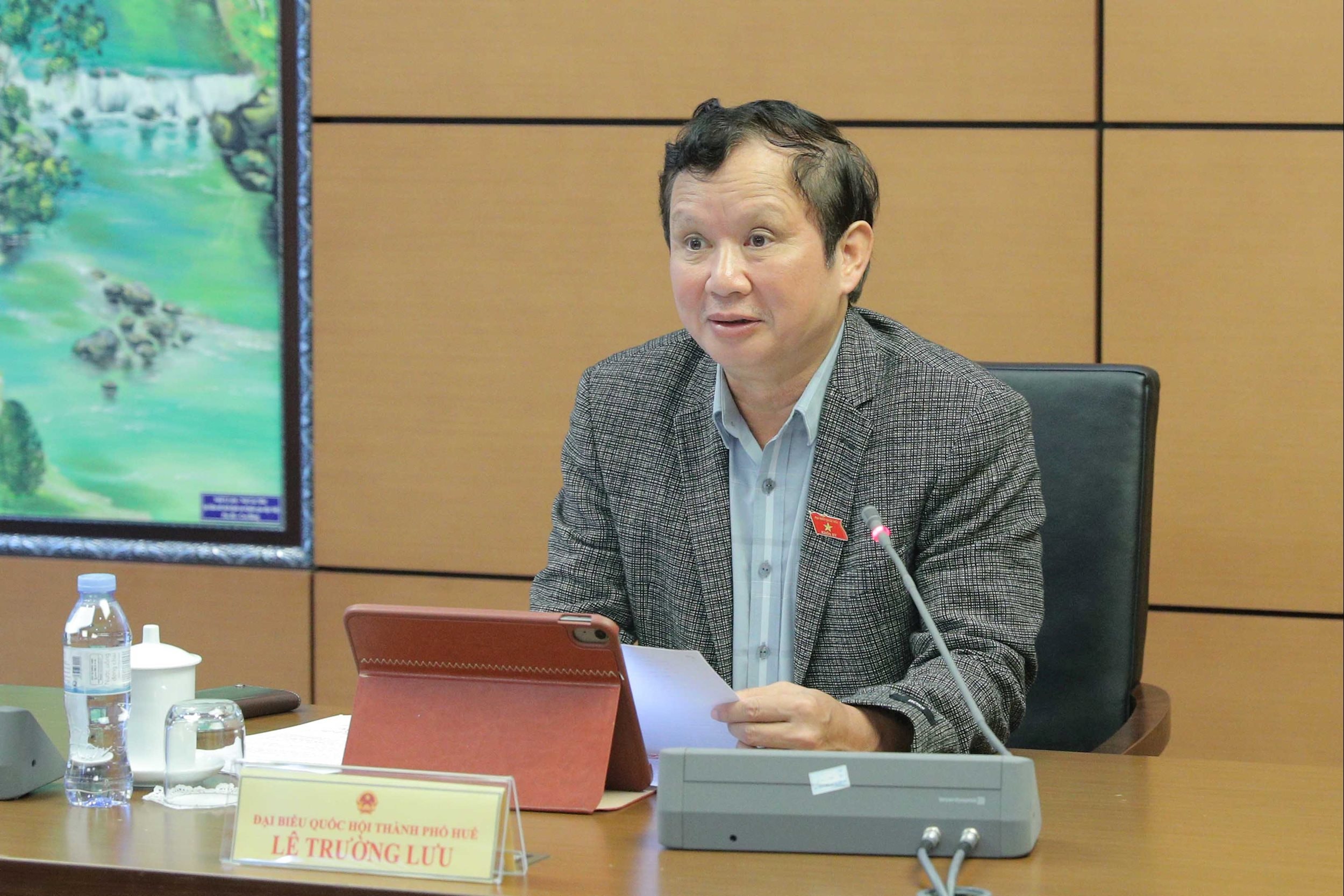 Reprezentantul Adunării Naționale Le Truong Luu (Hue)