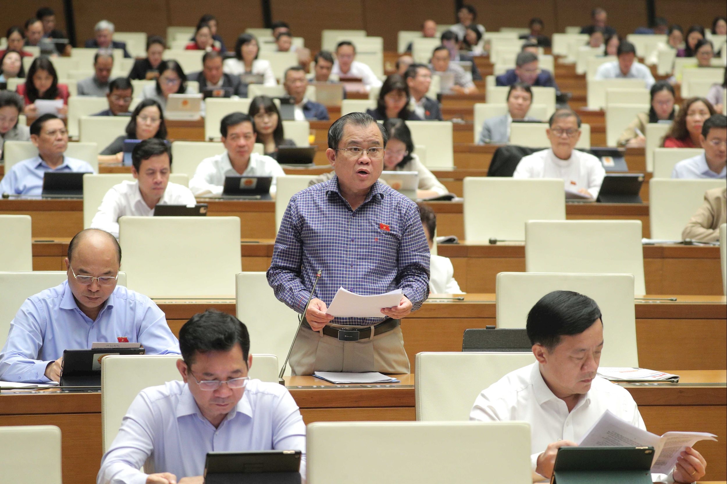 Representant for nasjonalforsamlingen Nguyen Tam Hung (HCMC)