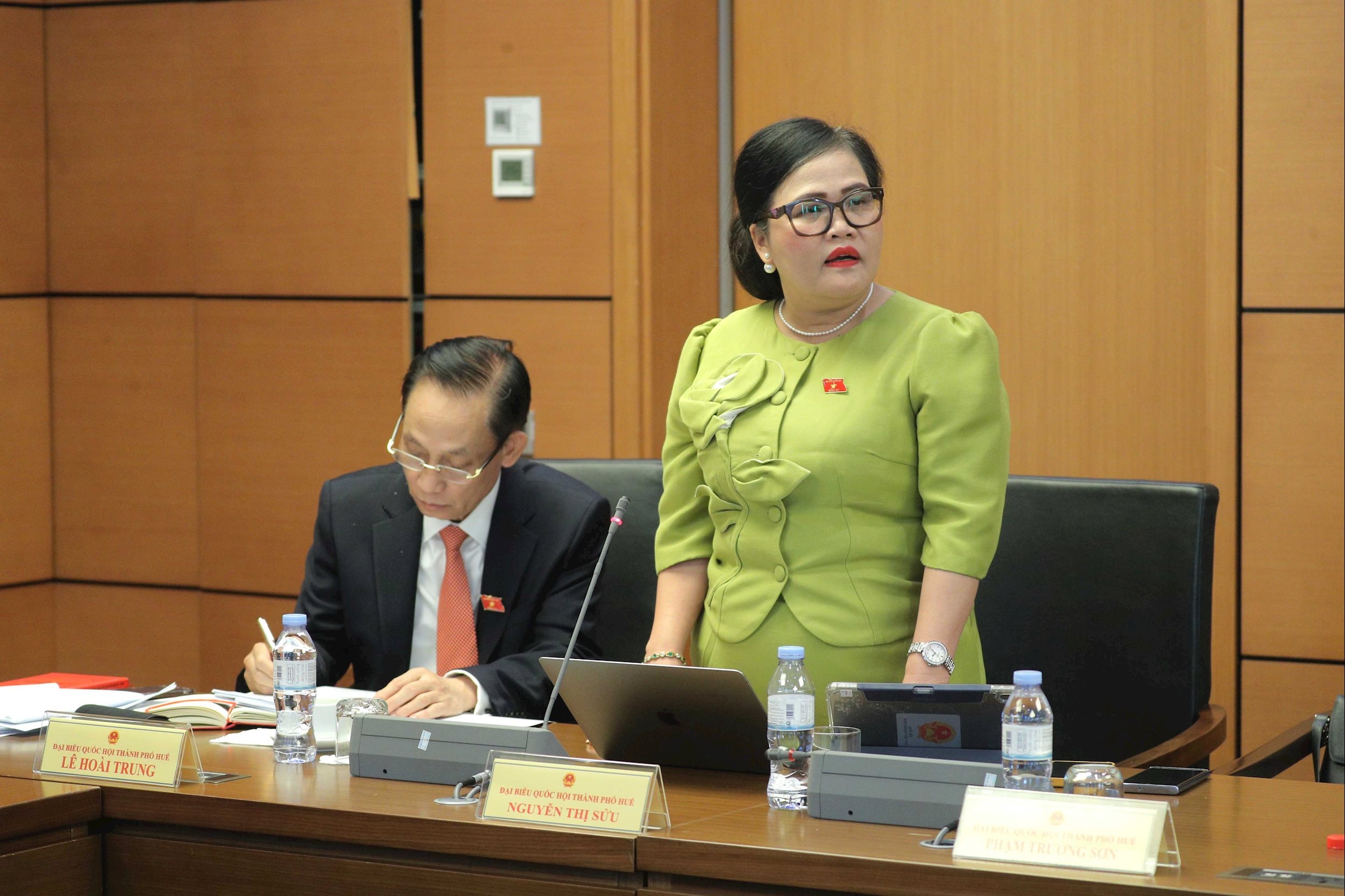 Deputata Adunării Naționale Nguyen Thi Suu (Hue)