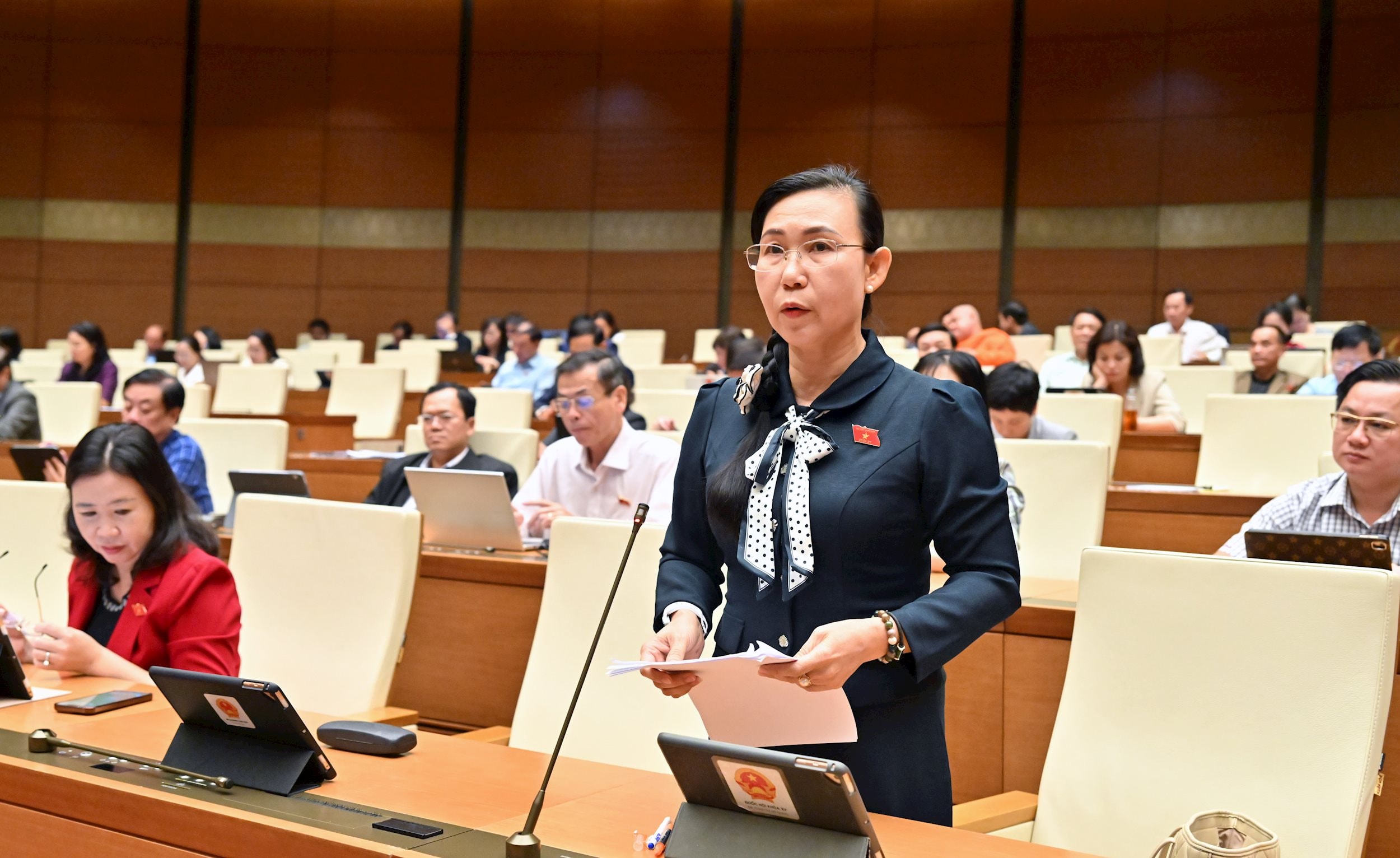 ĐBQH Phan Thị Mỹ Dung (Long An)VQK_9360