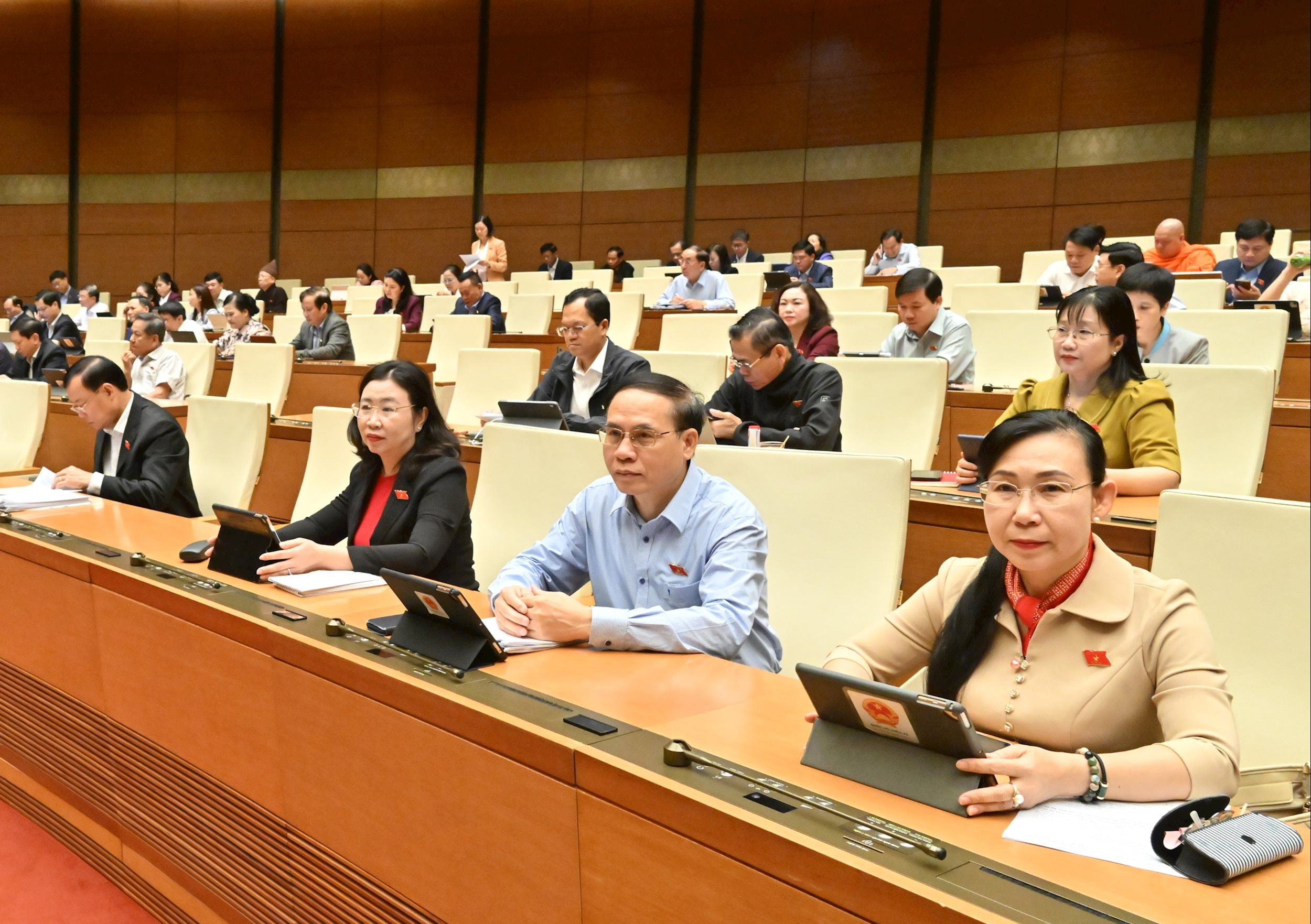 Các đại biểu tại phiên họp