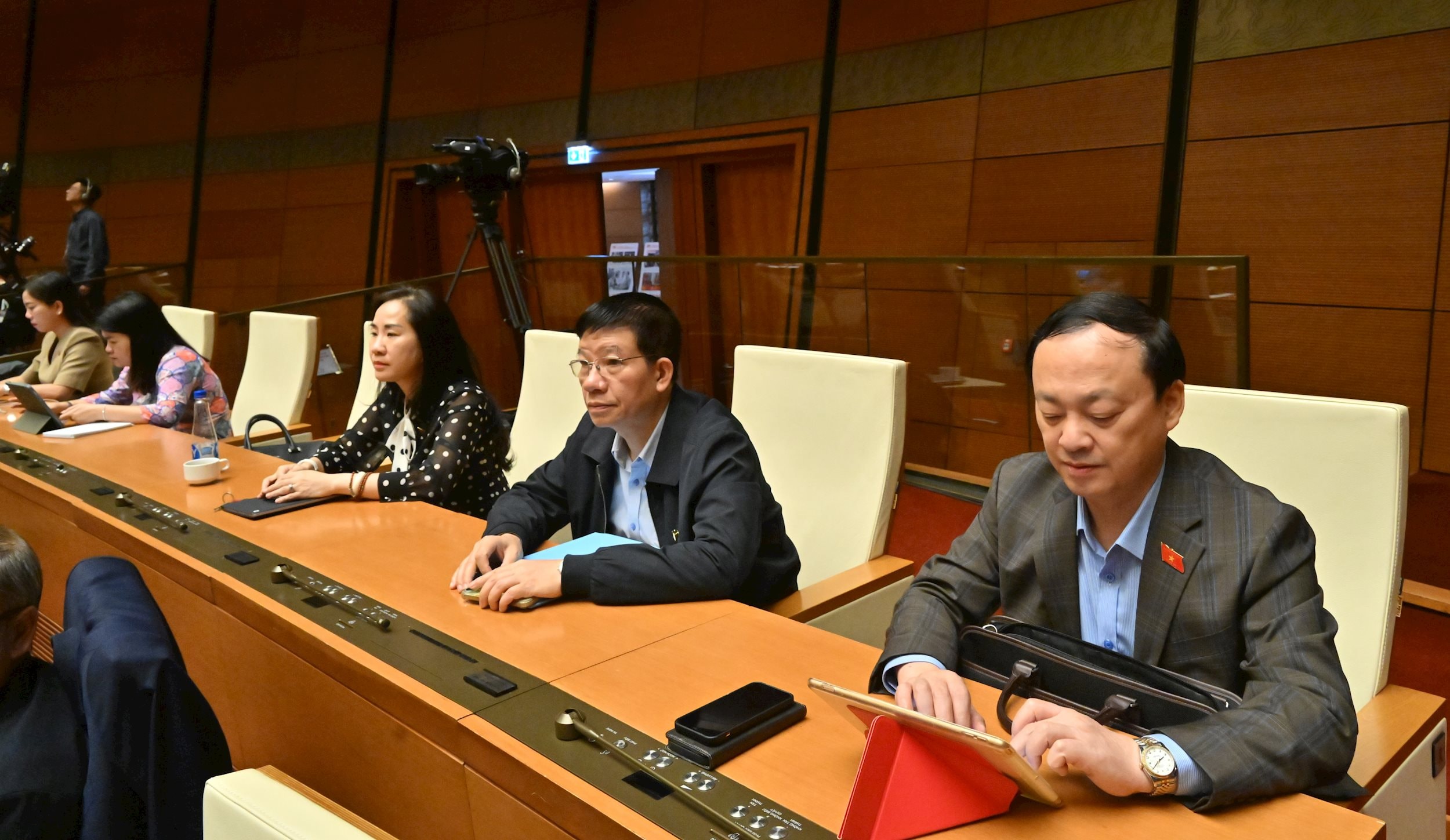 Các đại biểu tại phiên họp