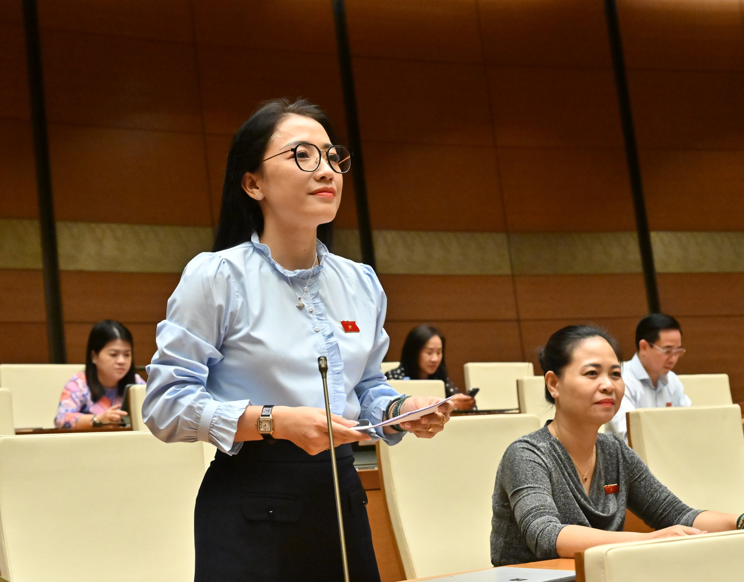 ĐBQH Trần Khánh Thu (Hưng Yên)VQK_0307