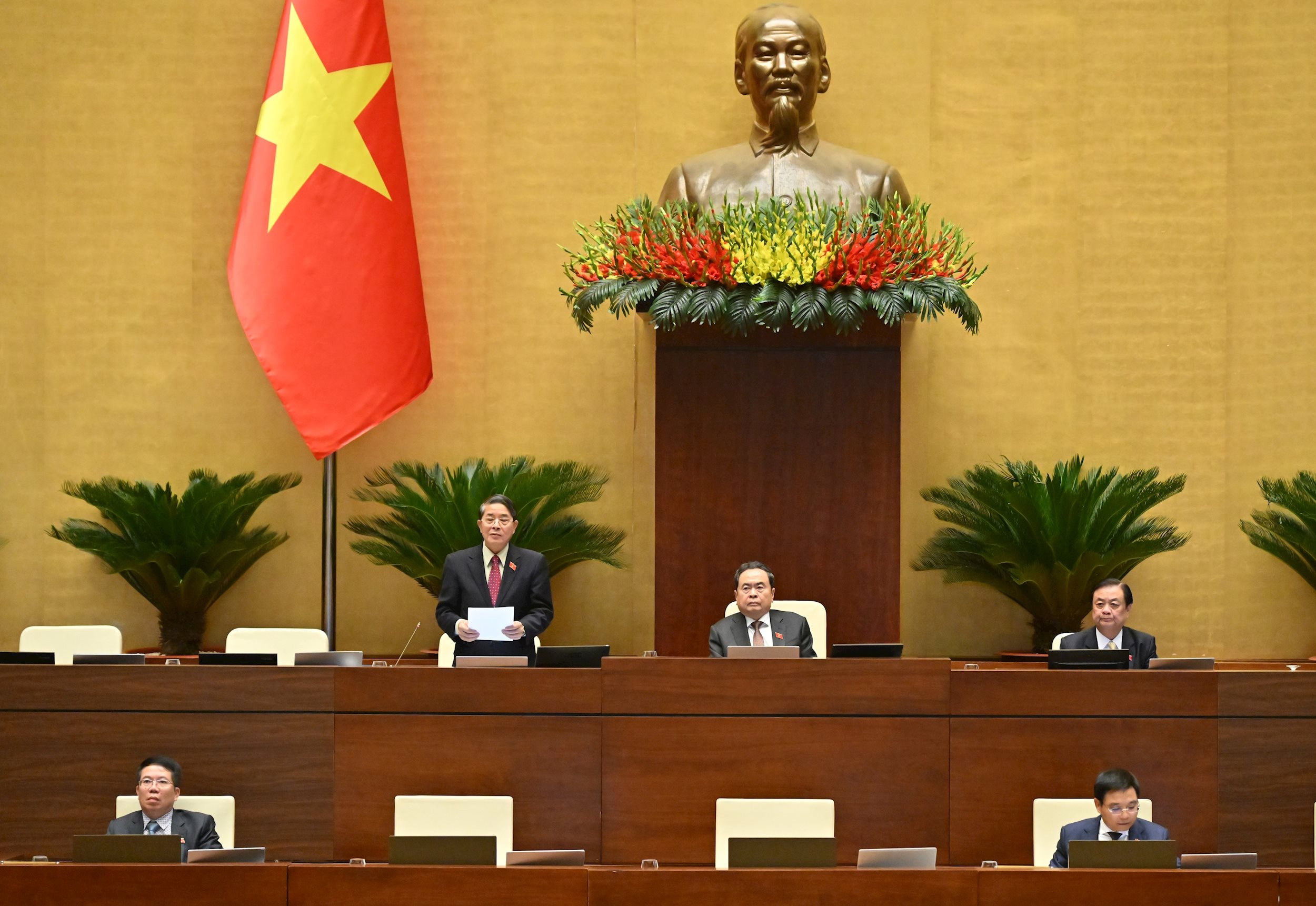 Phó Chủ tịch Quốc hội Nguyễn Đức Hải điều hành phiên họpVQK_0274