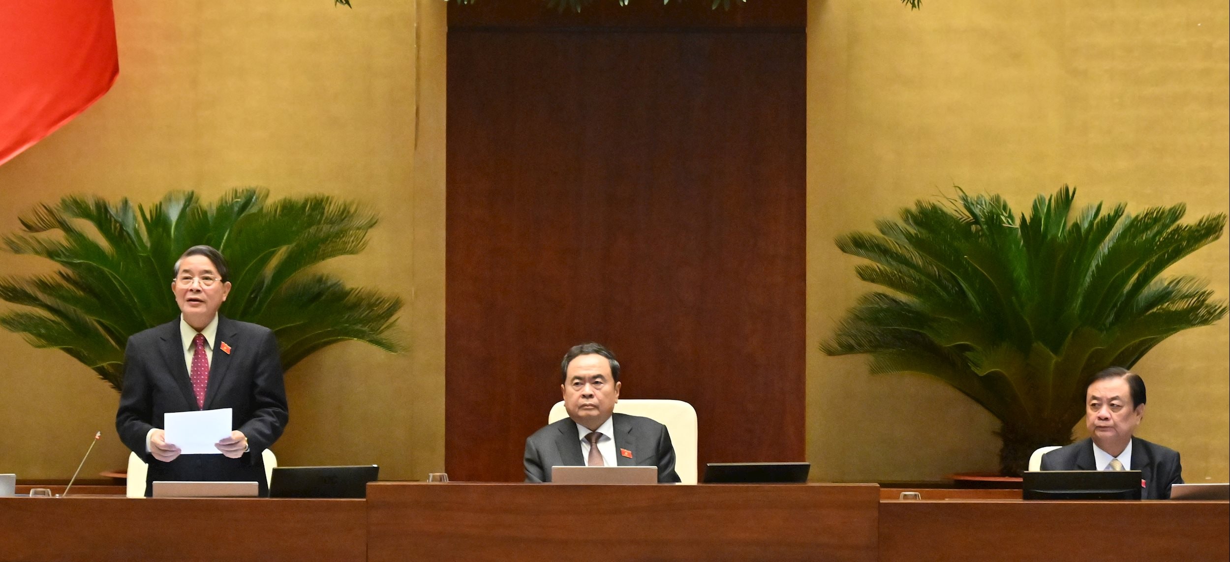 Phó Chủ tịch Quốc hội Nguyễn Đức Hải điều hành phiên họpVQK_0278