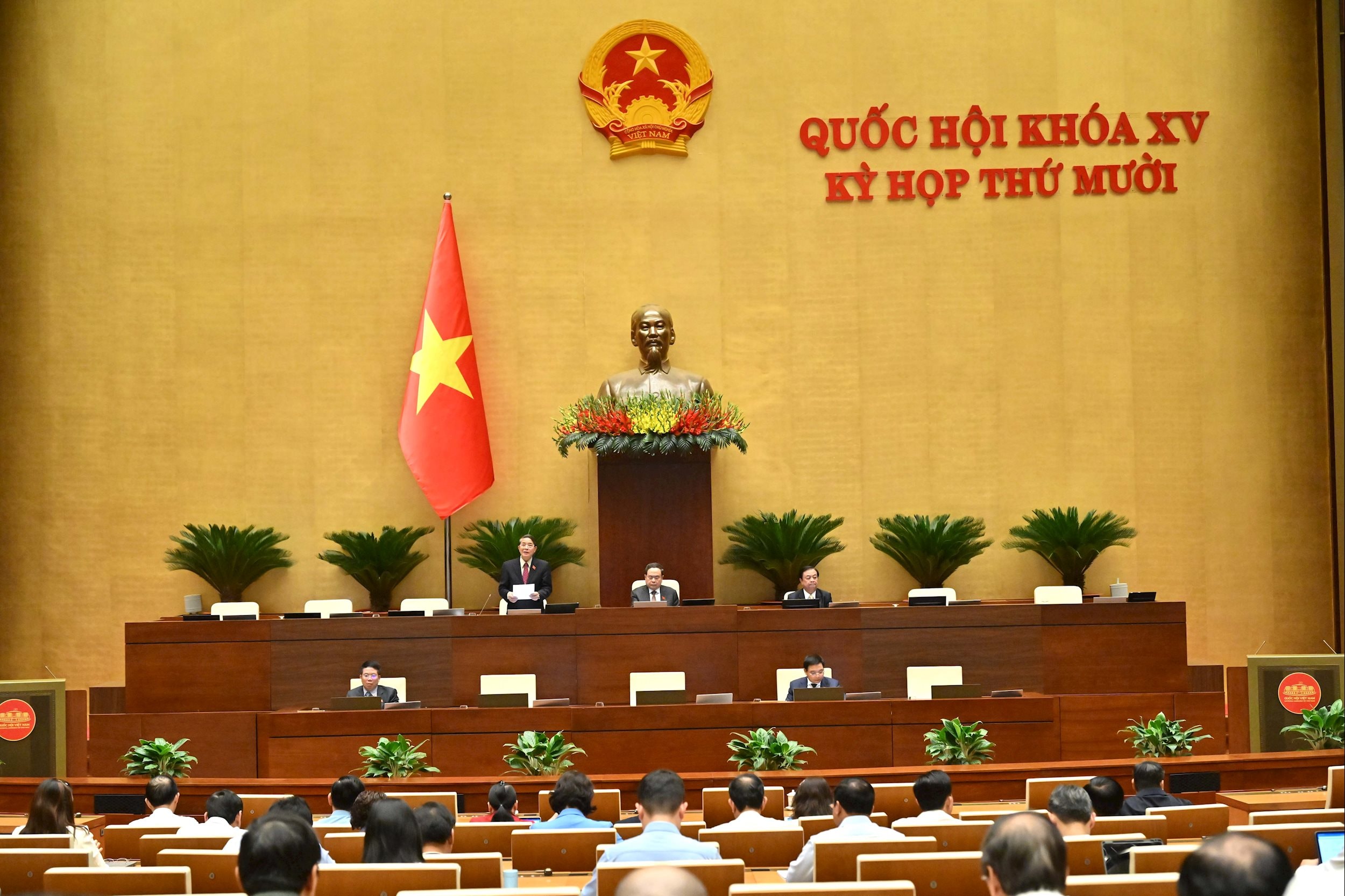 Phó Chủ tịch Quốc hội Nguyễn Đức Hải điều hành phiên họpVQK_0284