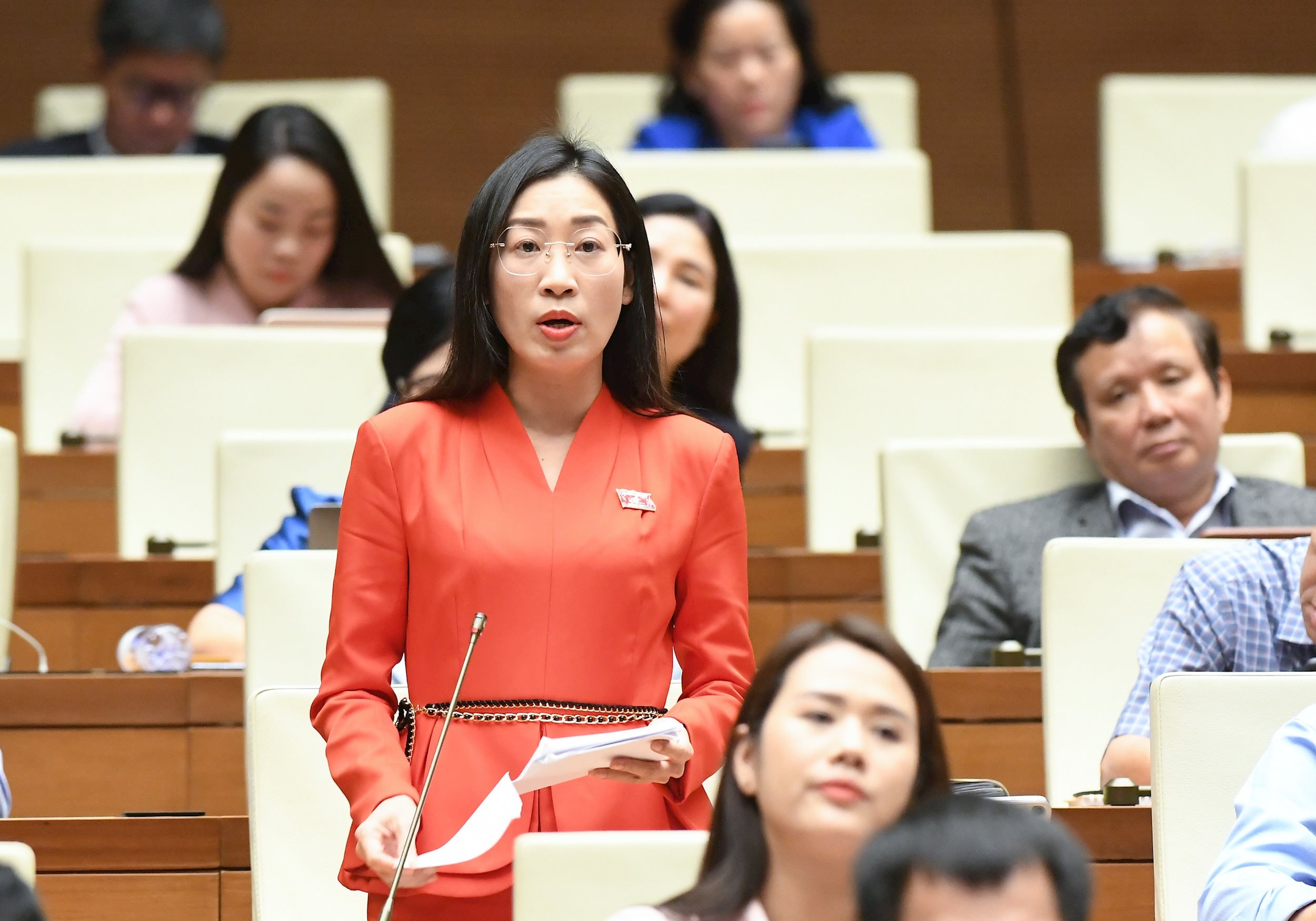 Đại biểu Hoàng Thị Thanh Thuý, đoàn Tây Ninh.3