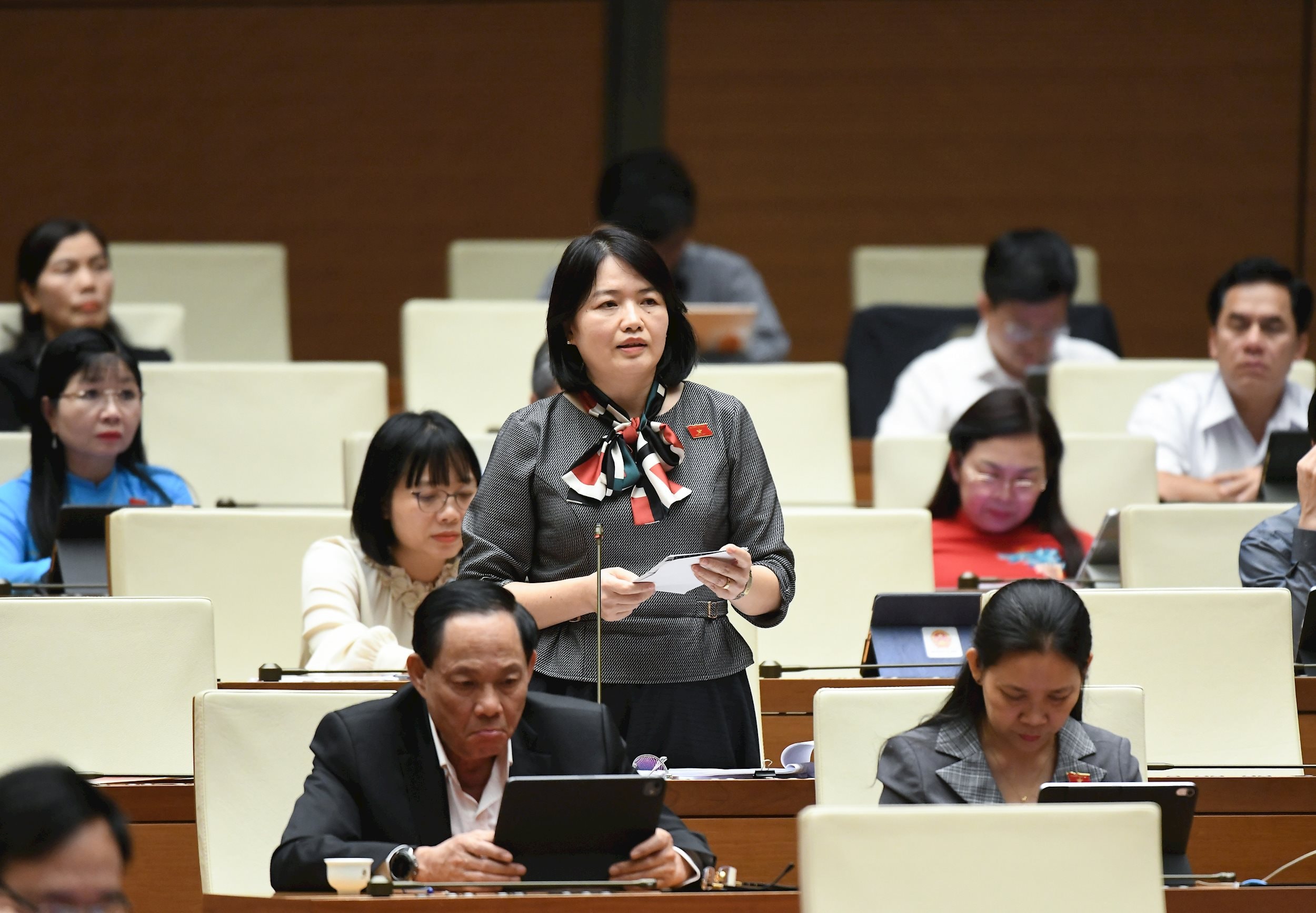 Đại biểu Nguyễn Thị Mai Thoa, đoàn Hải Phòng.1