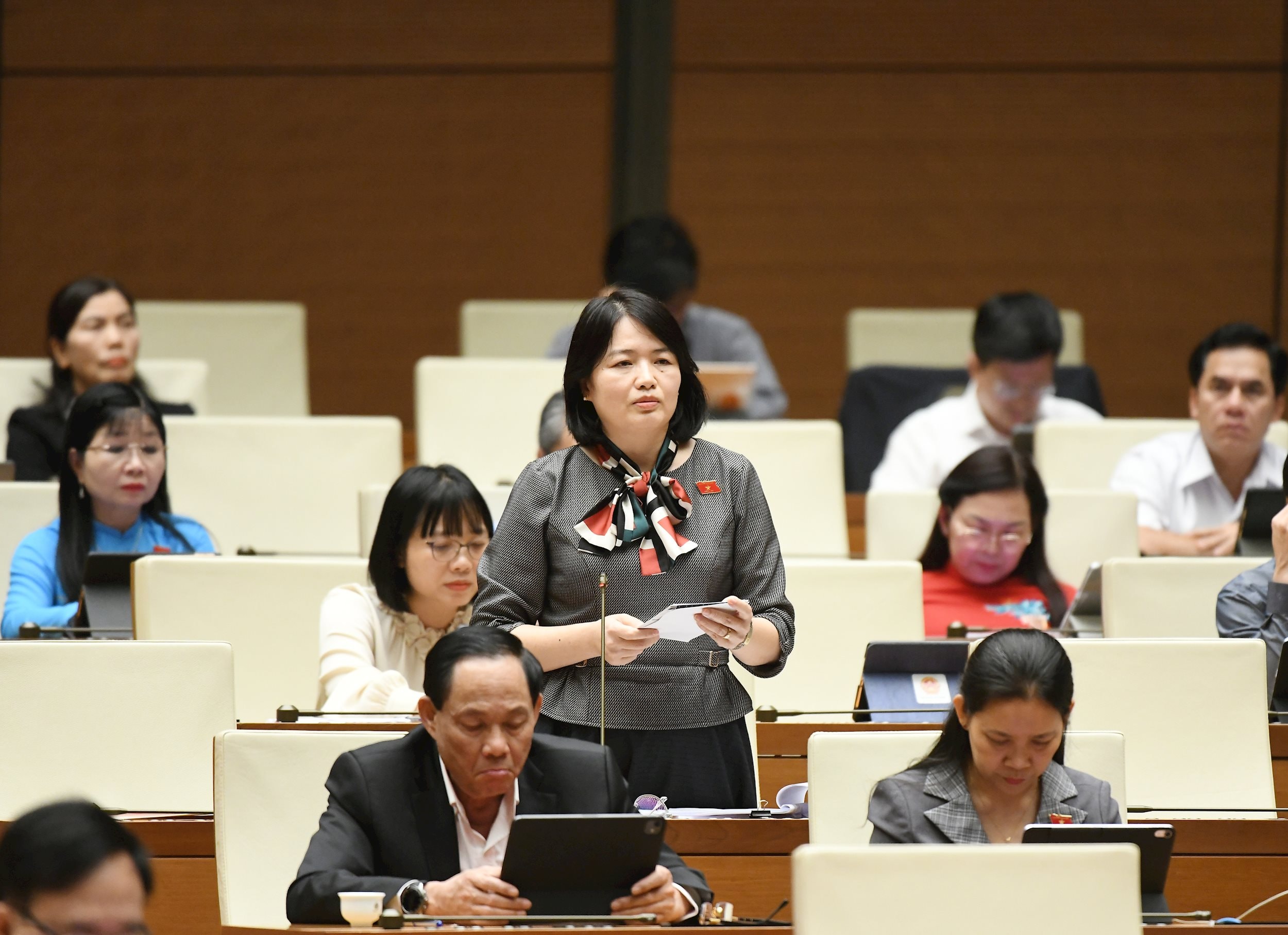 Đại biểu Nguyễn Thị Mai Thoa, đoàn Hải Phòng.2