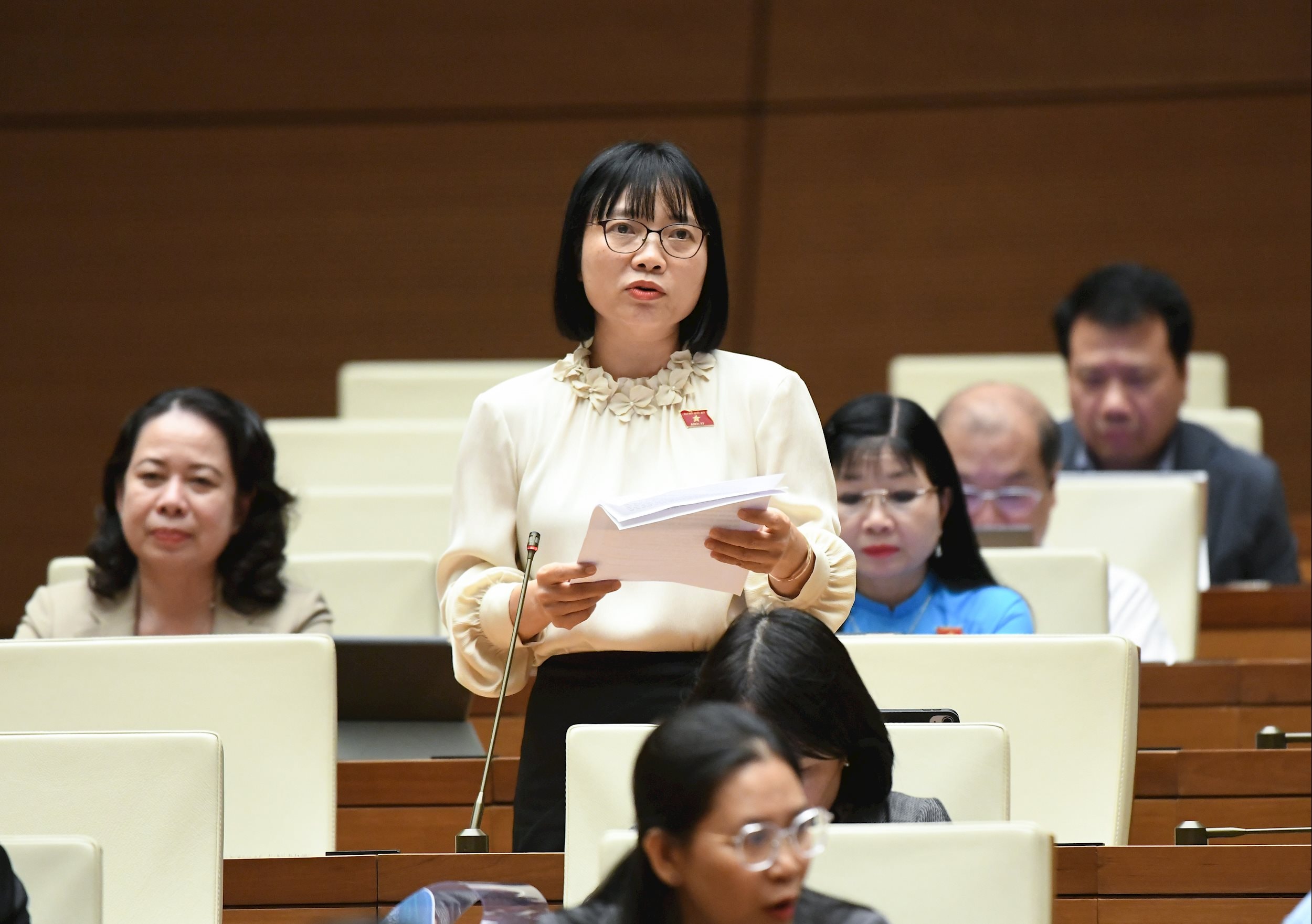 Đại biểu Nguyễn Thị Việt Nga, đoàn Hải Phòng.2