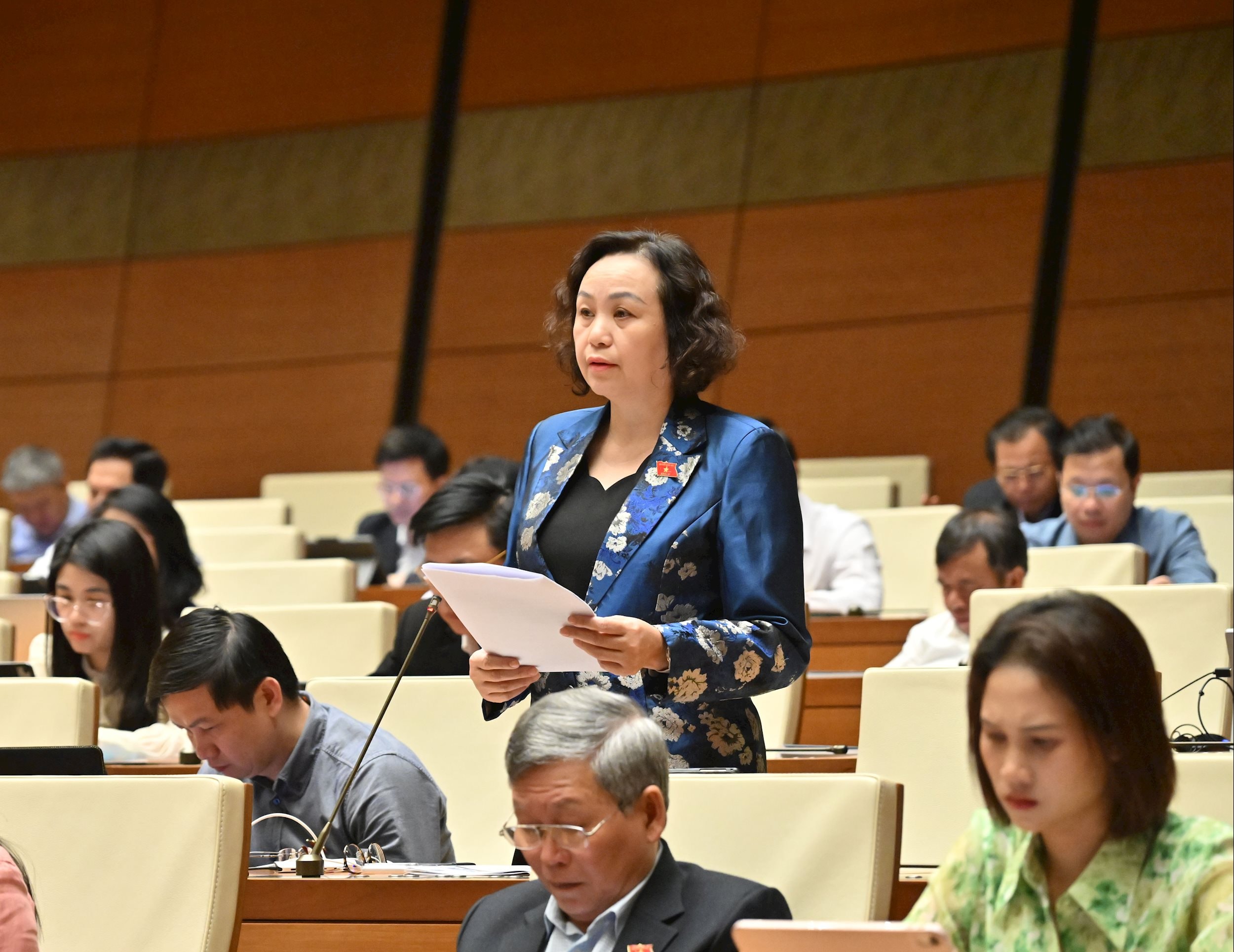 ĐBQH Cao Thị Xuân (Thanh Hóa)VQK_0800