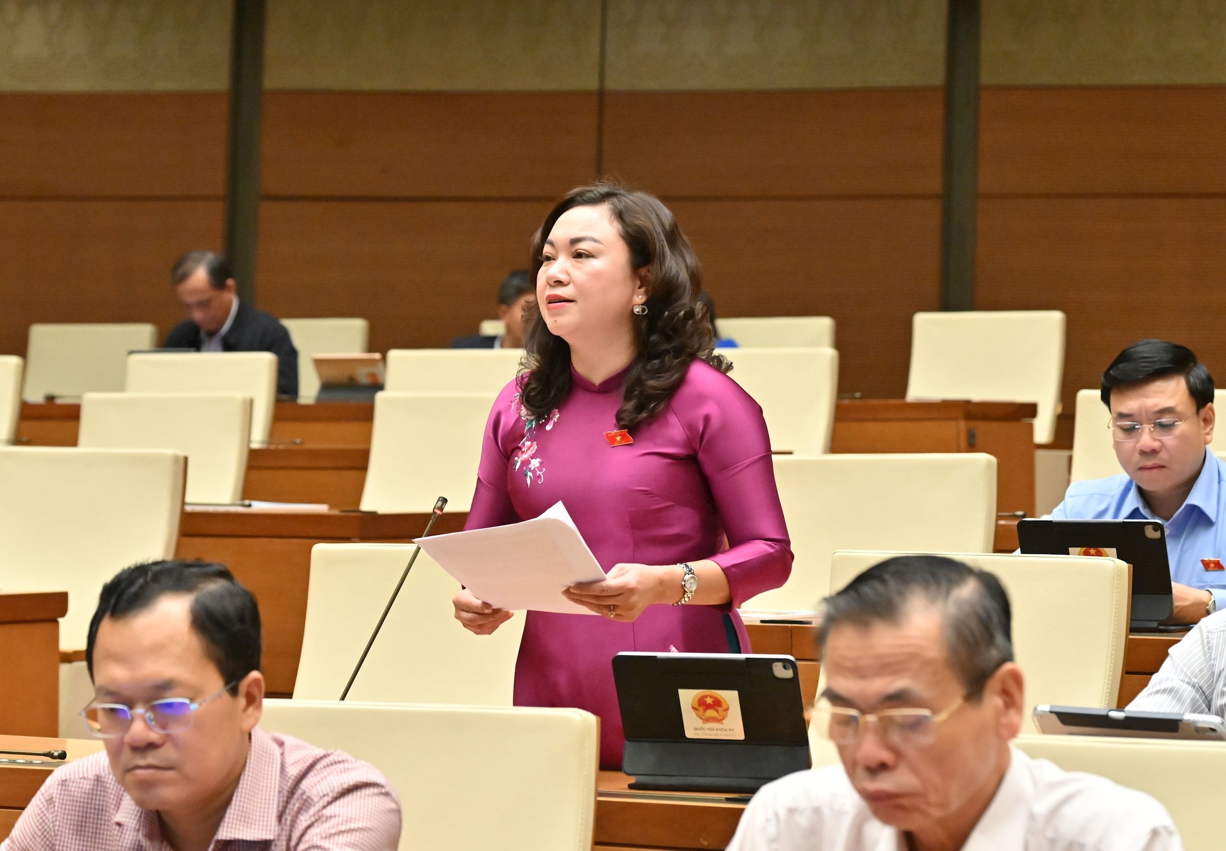 ĐBQH Đặng Bích Ngọc (Phú Thọ)VQK_0697