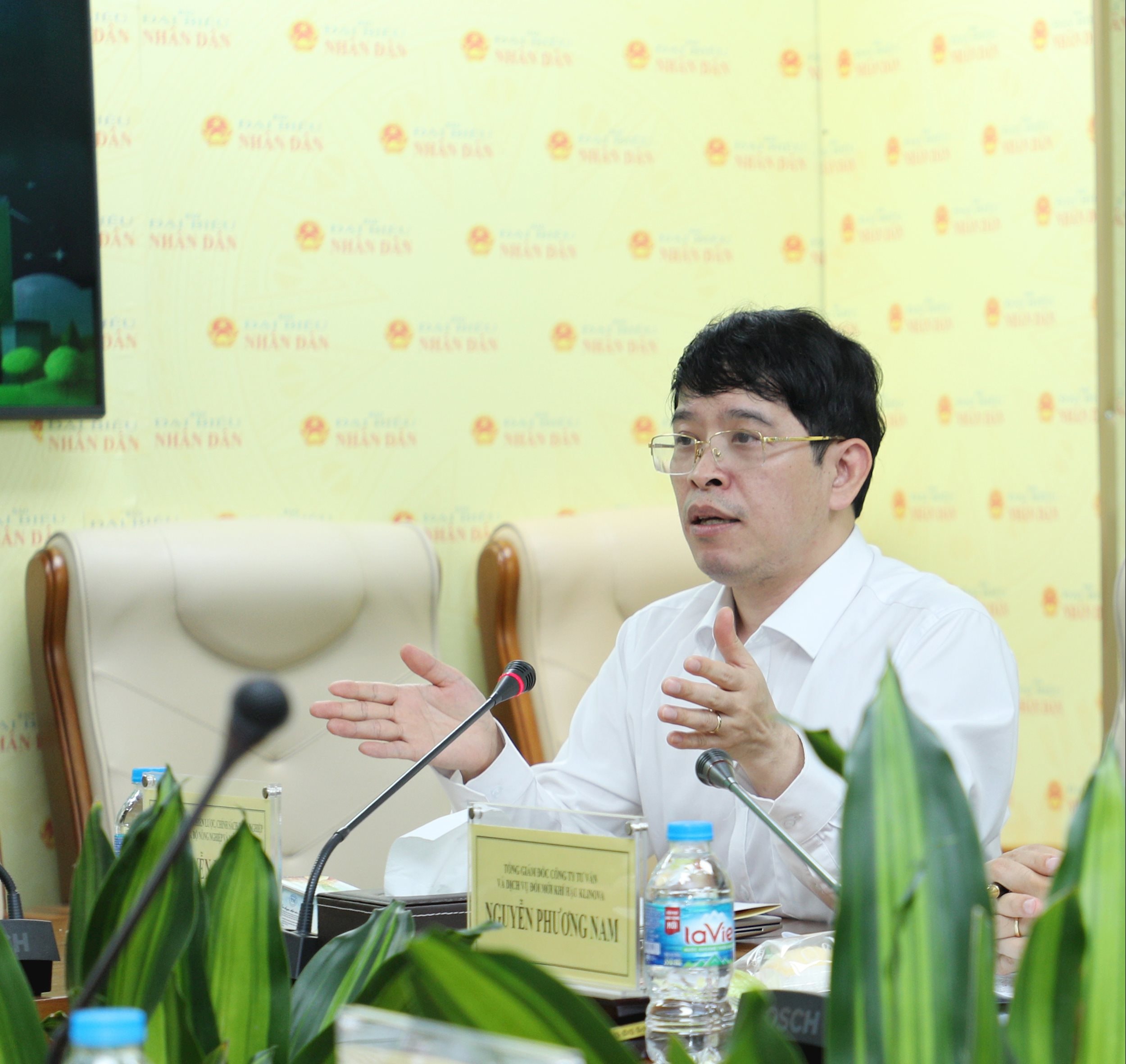 Phó Viện trưởng Viện Chiến lược, Chính sách nông nghiệp và môi trường, Bộ Nông nghiệp và Môi trường Nguyễn Đình Thọ phát biểu