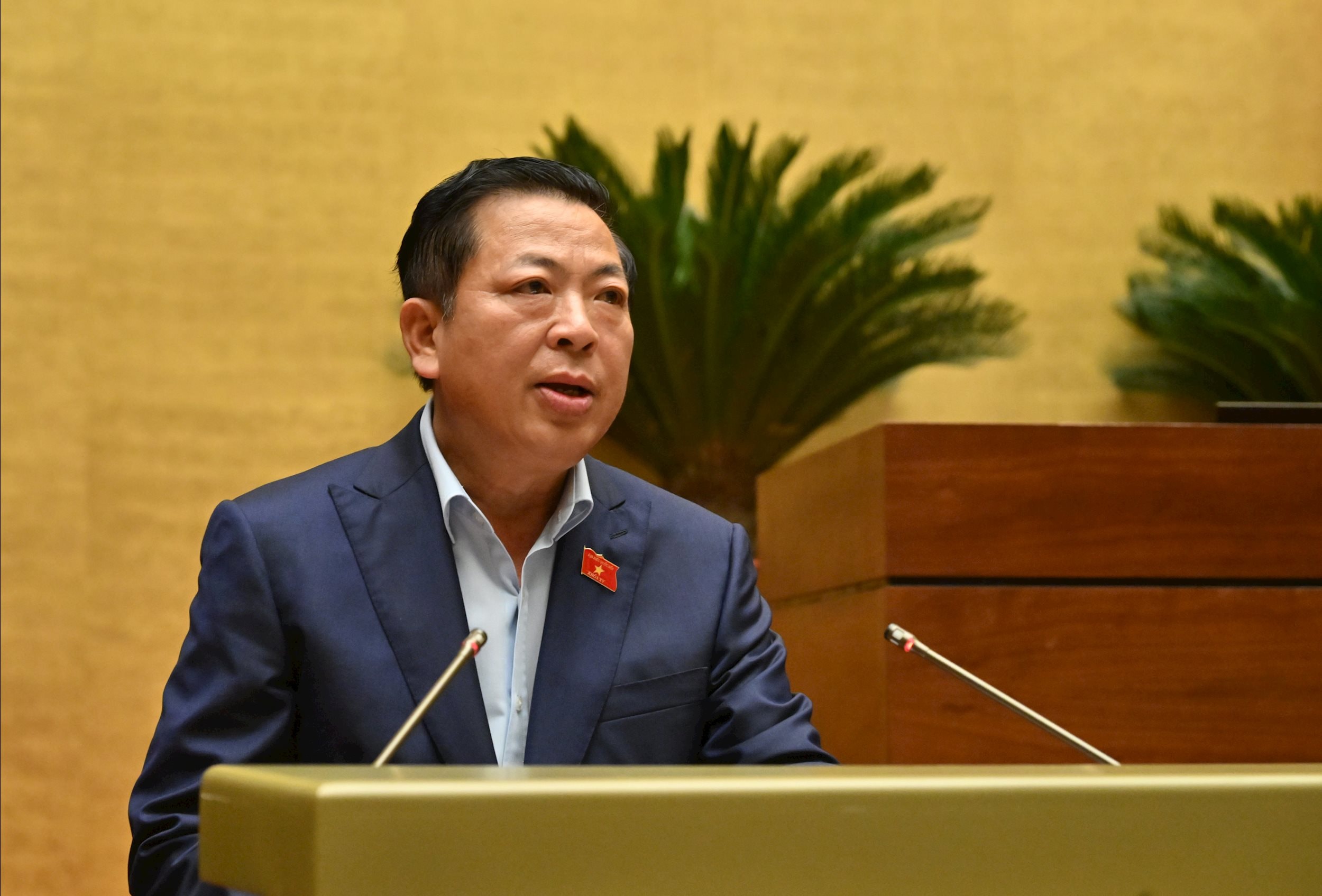 Bộ trưởng Bộ Xây dựng Trần Hồng MinhVQK_1158