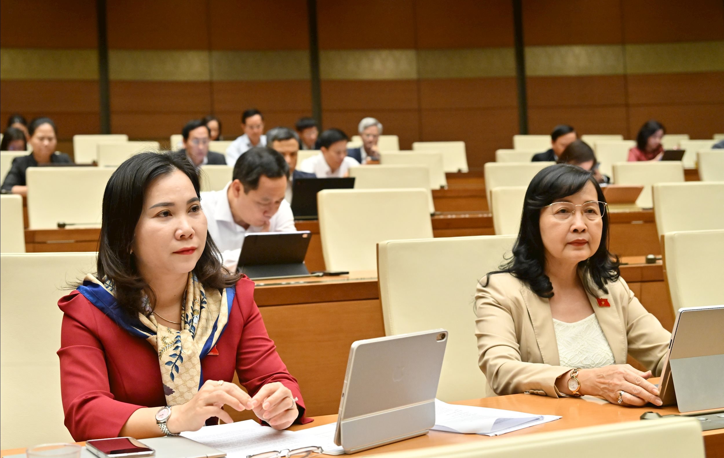 Các đại biểu tại phiên họp