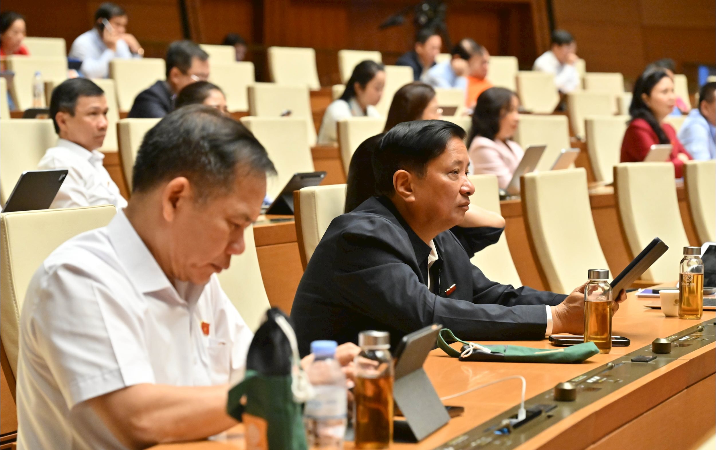 Các đại biểu tại phiên họpVQK_1203