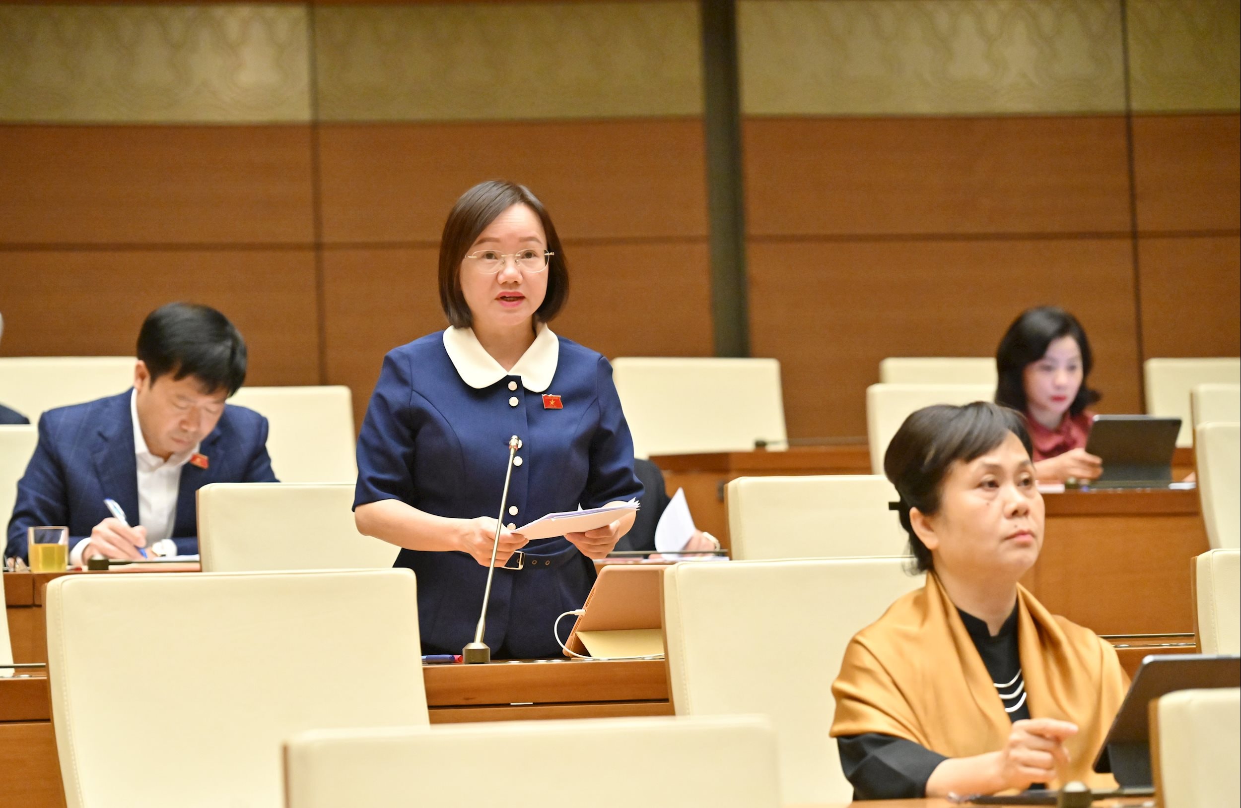 ĐBQH Thái Thị An Chung (Thái Nguyên)VQK_1655