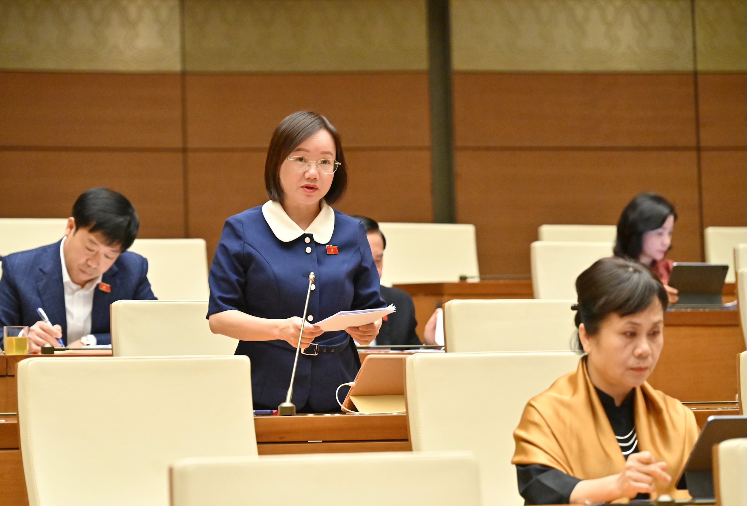 ĐBQH Thái Thị An Chung (Thái Nguyên)VQK_1666