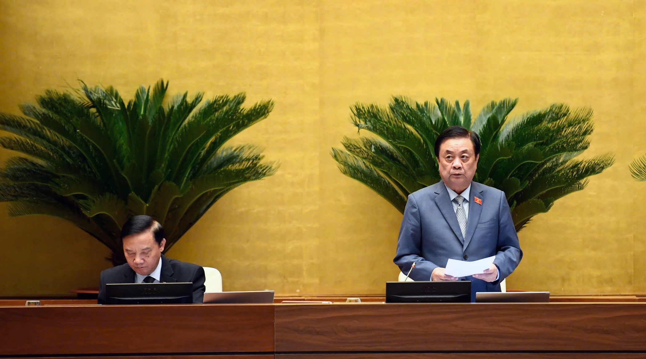 Phó Chủ tịch Quốc hội Lê Minh Hoan điều hành phiên họpz7221905832428_d5e3c44175ce22e5b32fc28804c08feb