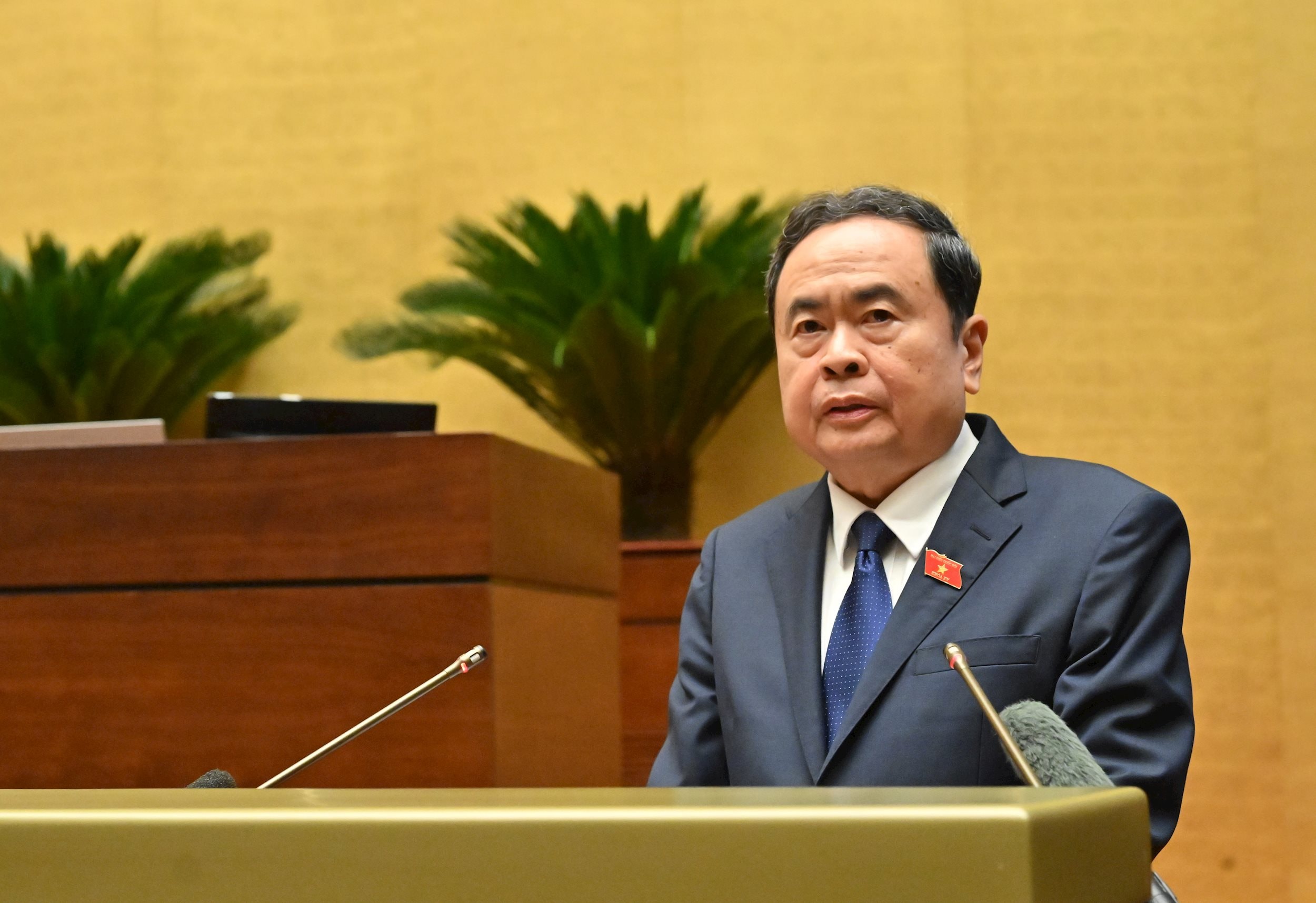 Chủ tịch Quốc hội Trần Thanh MẫnVQK_1861