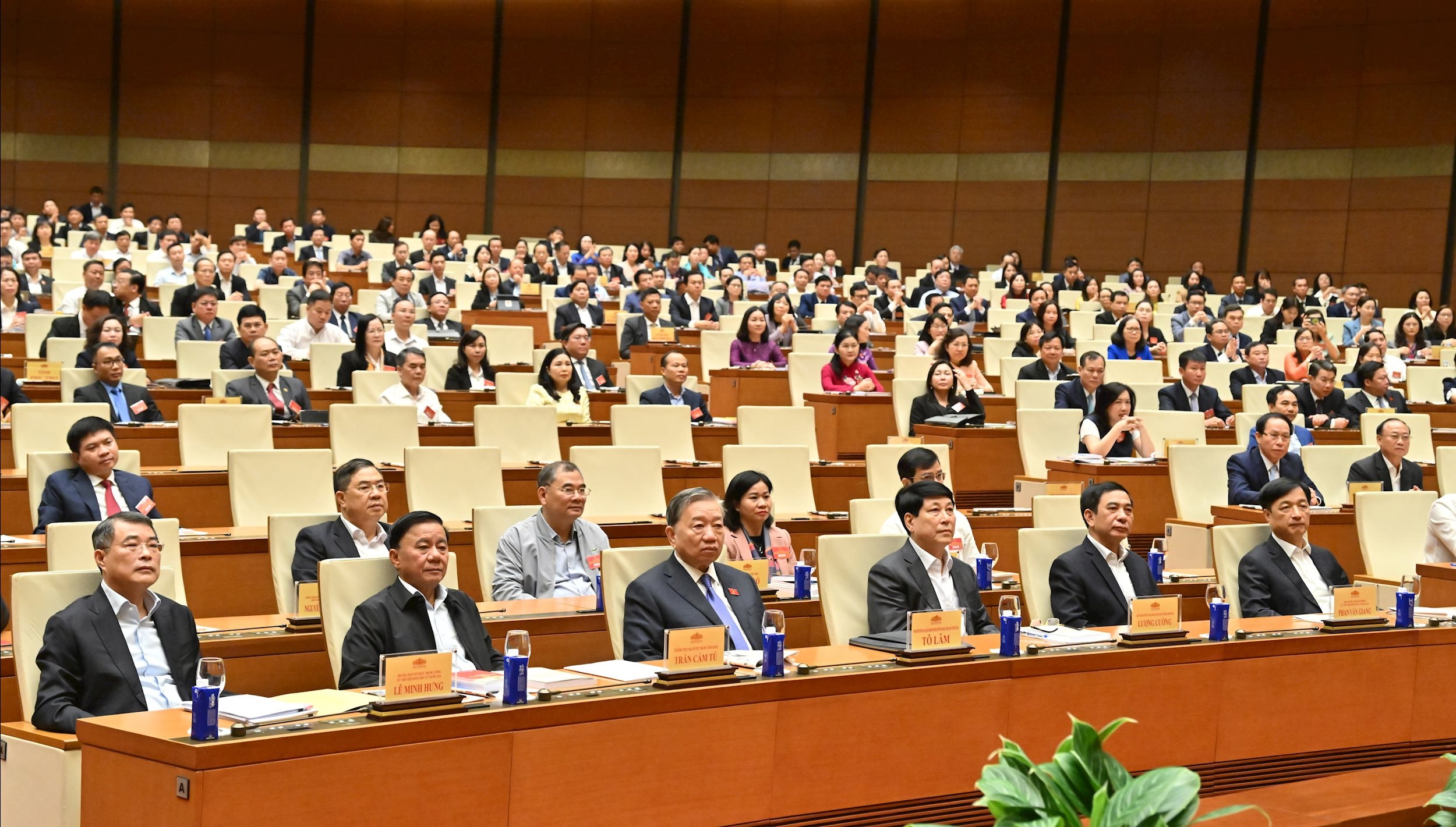 Lãnh đạo Đảng, Nhà nước dự Hội nghịVQK_1808