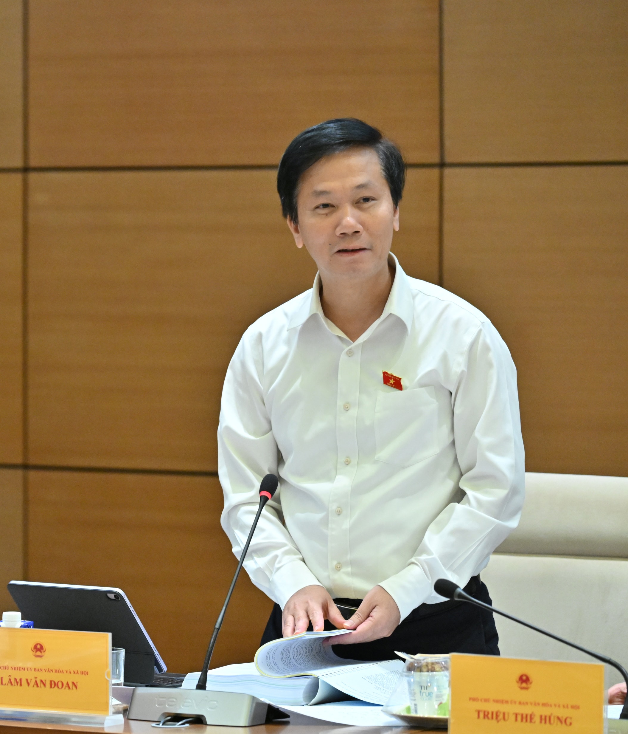 Kültür ve Sosyal İşler Komitesi Başkan Yardımcısı Lam Van Doan