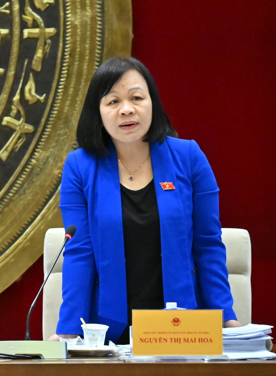 Kültür ve Sosyal İşler Komitesi Başkan Yardımcısı Nguyen Thi Mai Hoa