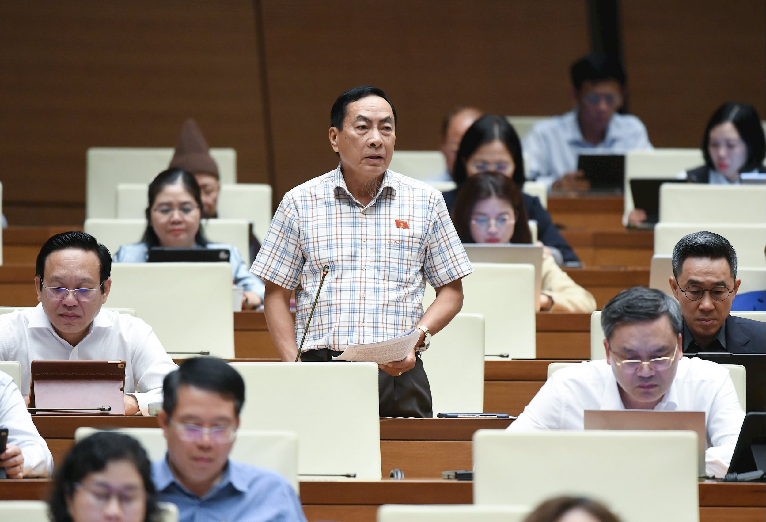 Đại biểu Phạm Văn Hoà, đoàn Đồng Tháp.1