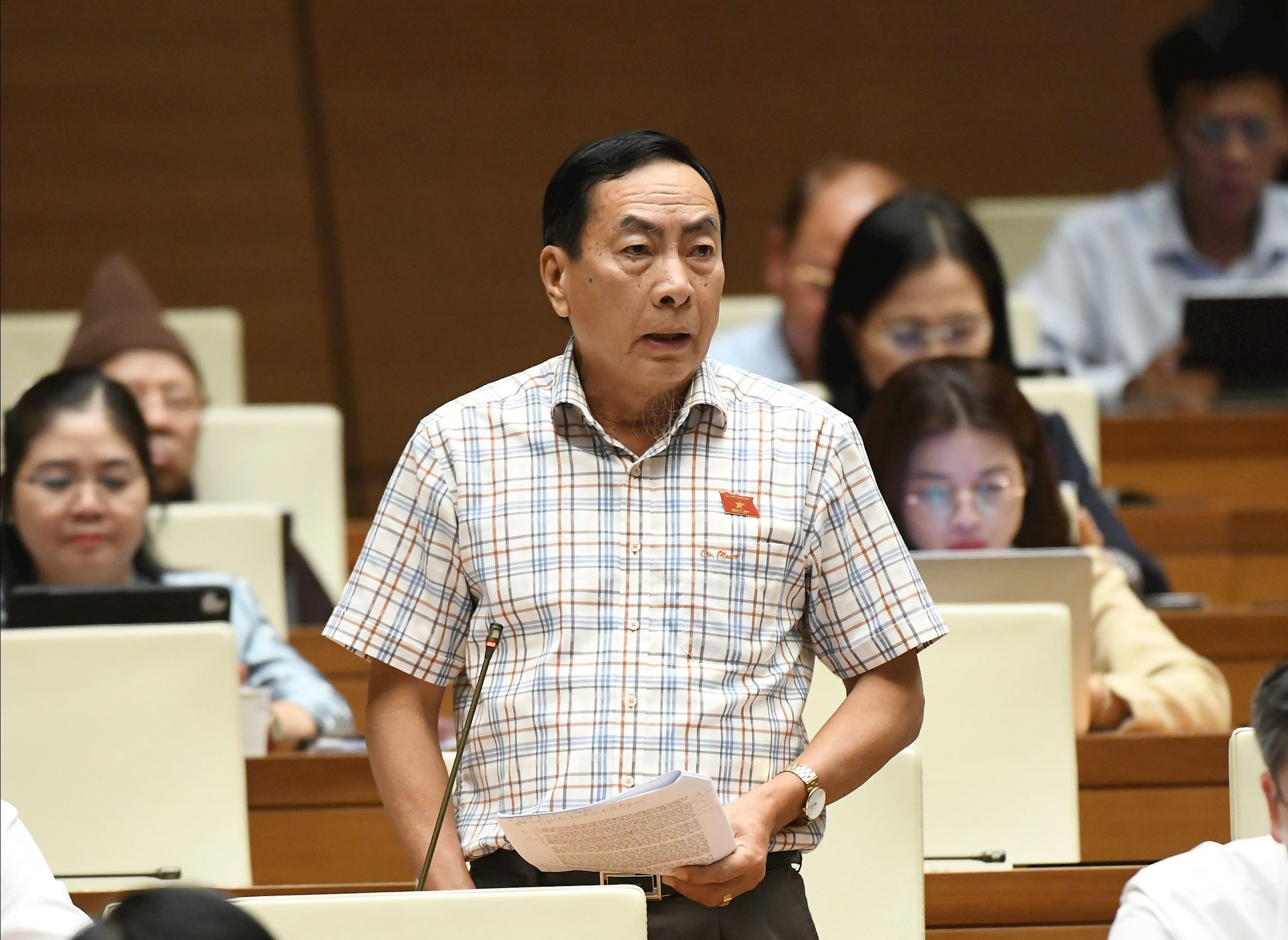 Đại biểu Phạm Văn Hoà, đoàn Đồng Tháp.2