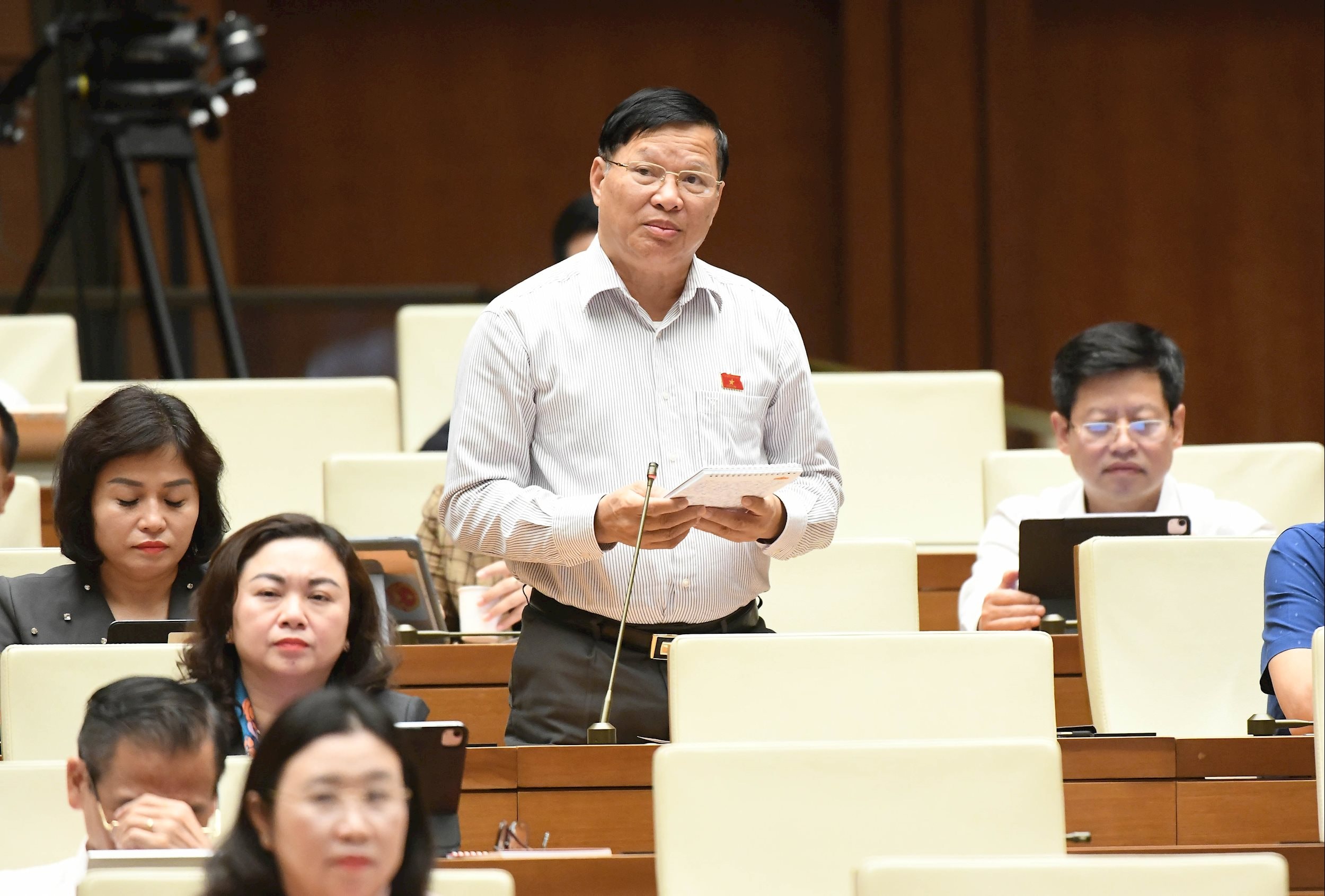 Đại biểu Trần Văn Tiến, đoàn Phú Thọ.1