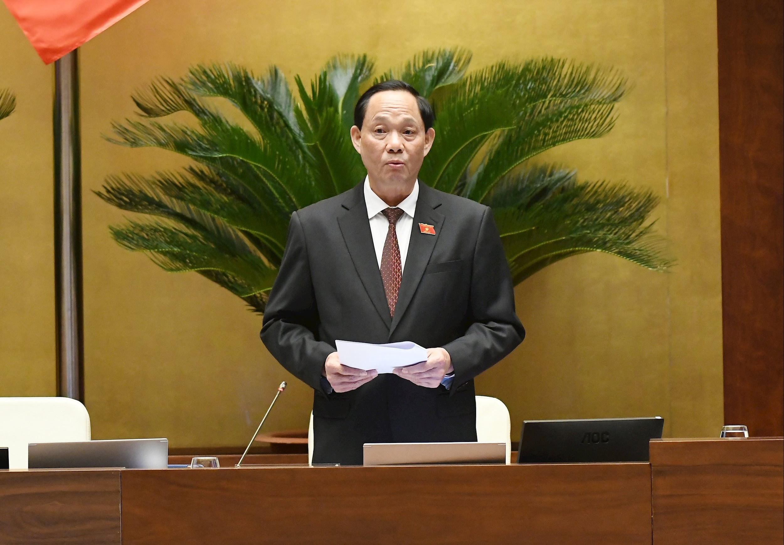 Phó chủ tịch QH, Thượng tướng Trần Quang Phương.1