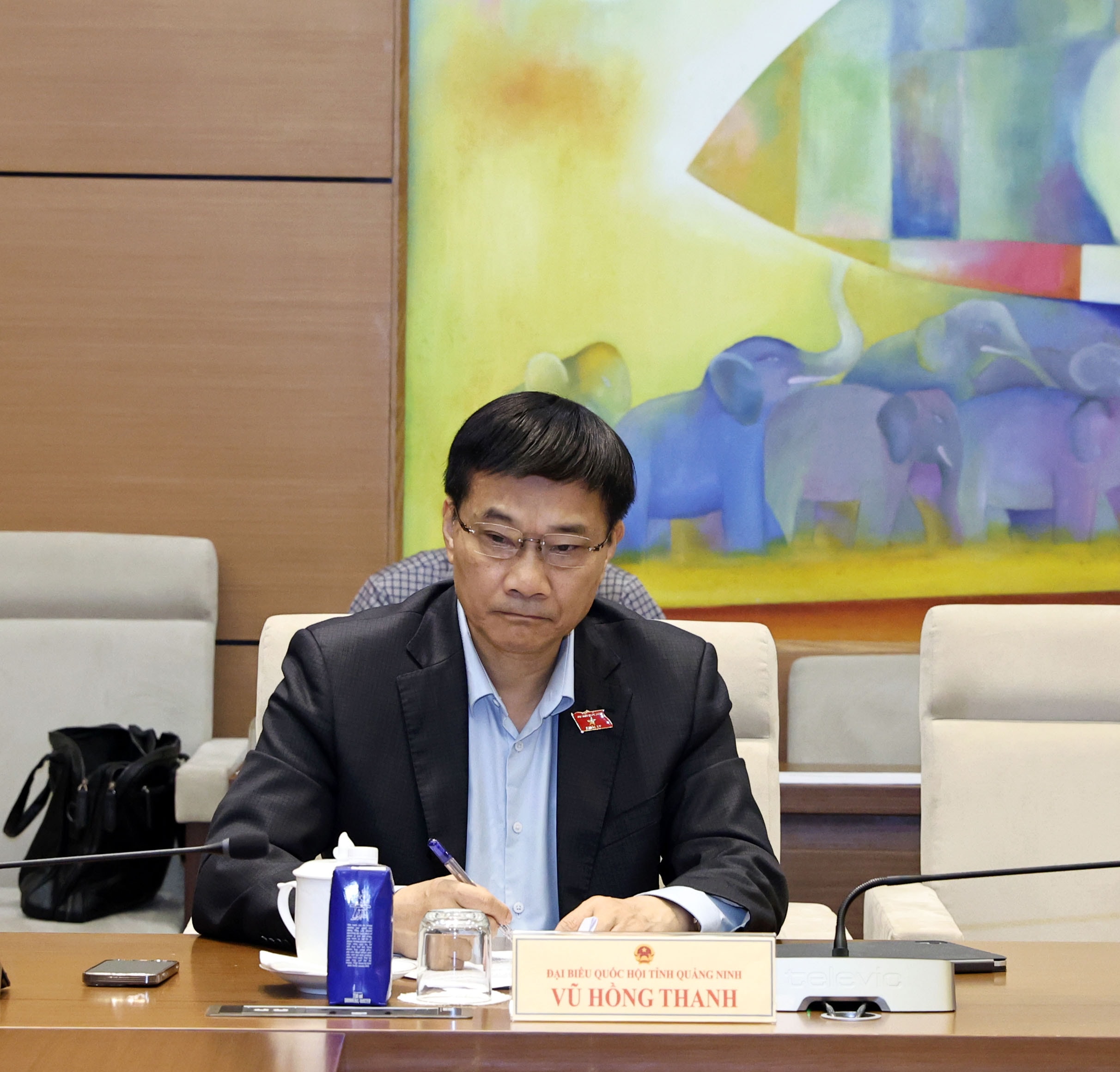 Místopředseda Národního shromáždění Vu Hong Thanh se zúčastnil zasedání Skupiny 14.