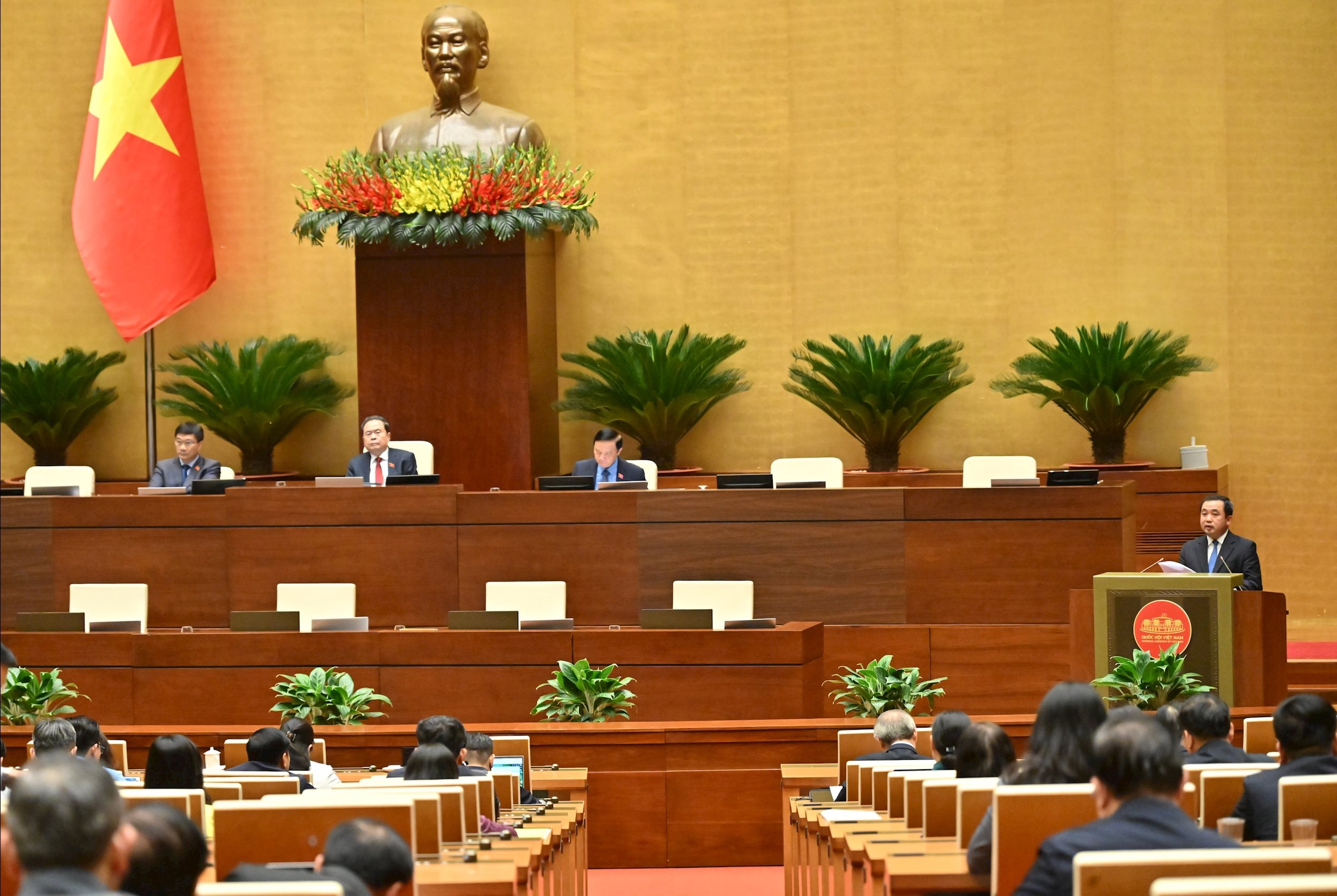 Bộ trưởng Bộ Nông nghiệp và Môi trường Trần Đức ThắngVQK_3576