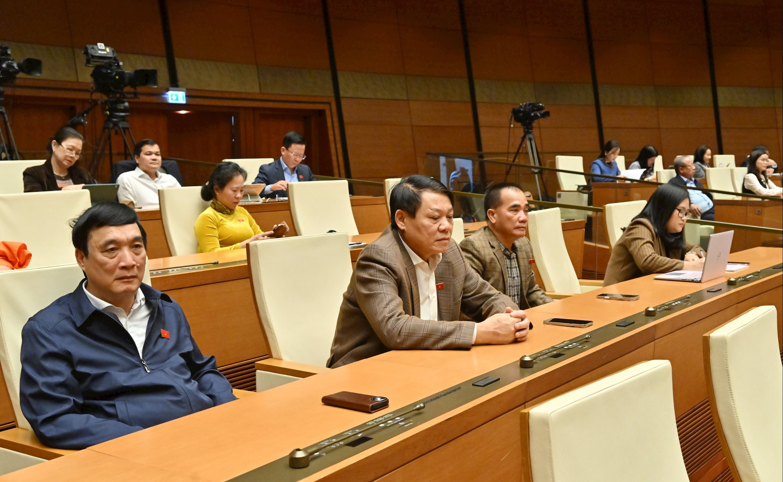 Các đại biểu tại phiên họpVQK_4055