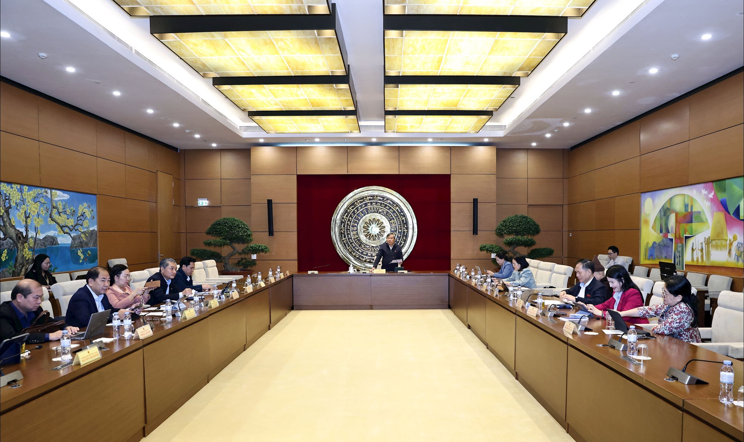 Scéna setkání skupiny 14