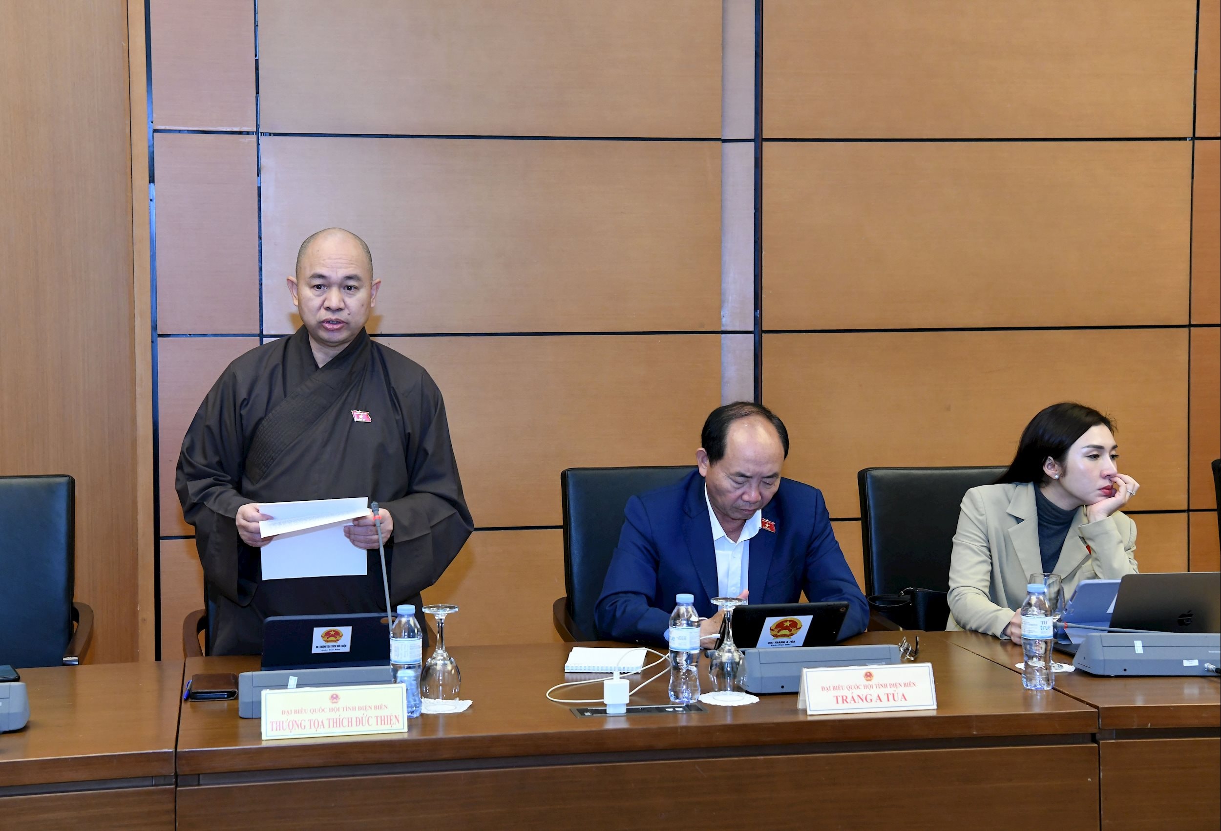 Thượng toạ Thích Đức Thiện, Đoàn ĐBQH Điện Biên.1