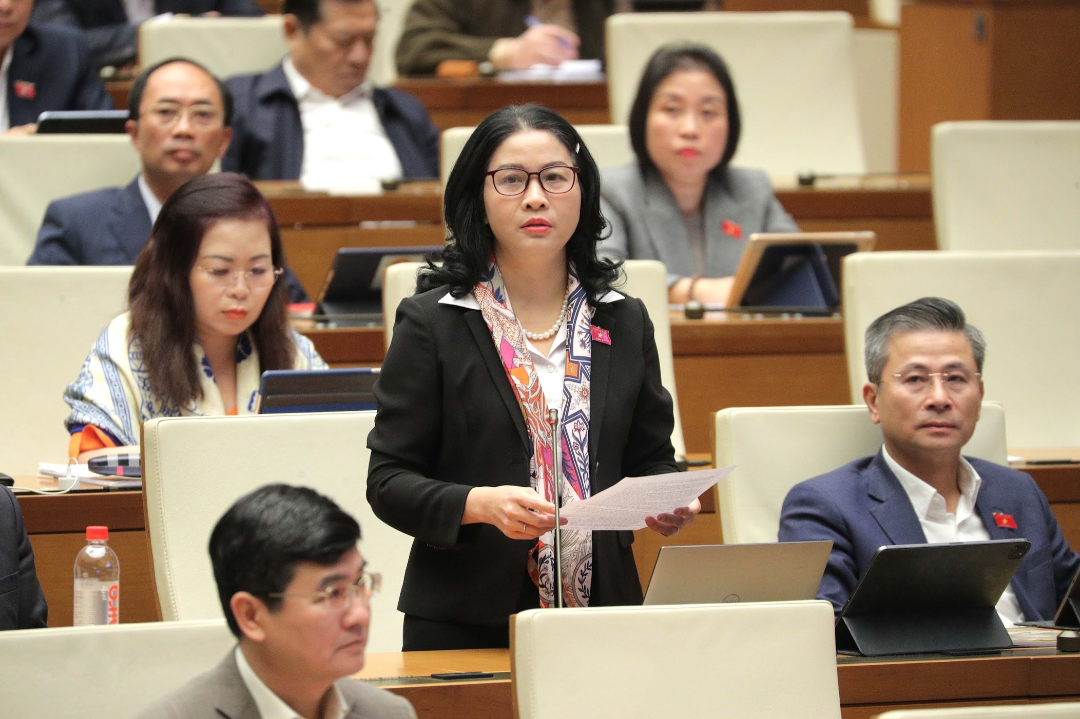 Nasjonalforsamlingsrepresentant Nguyen Thi Lan (Hanoi)