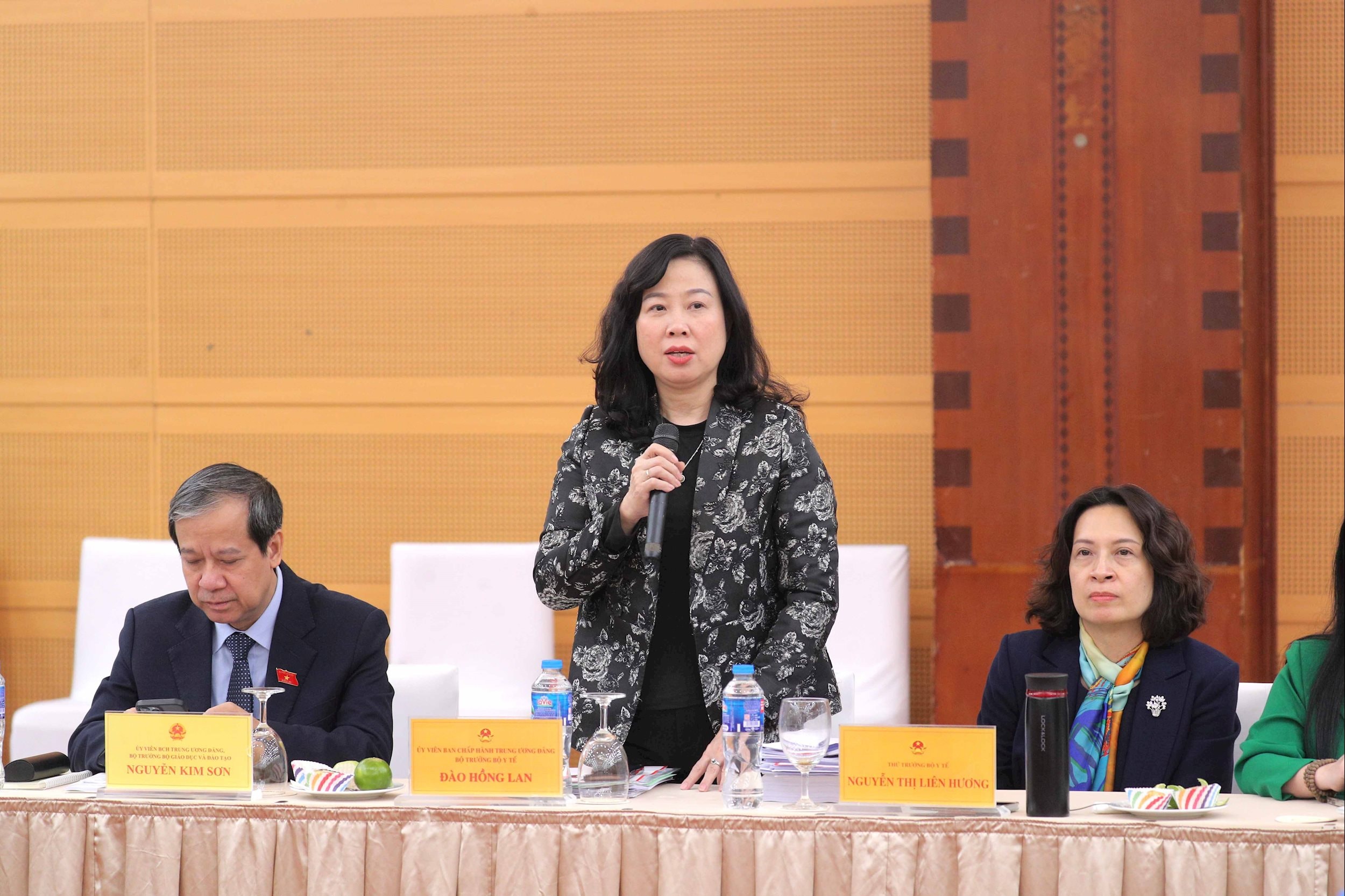 स्वास्थ्य मंत्री दाओ होंग लैन