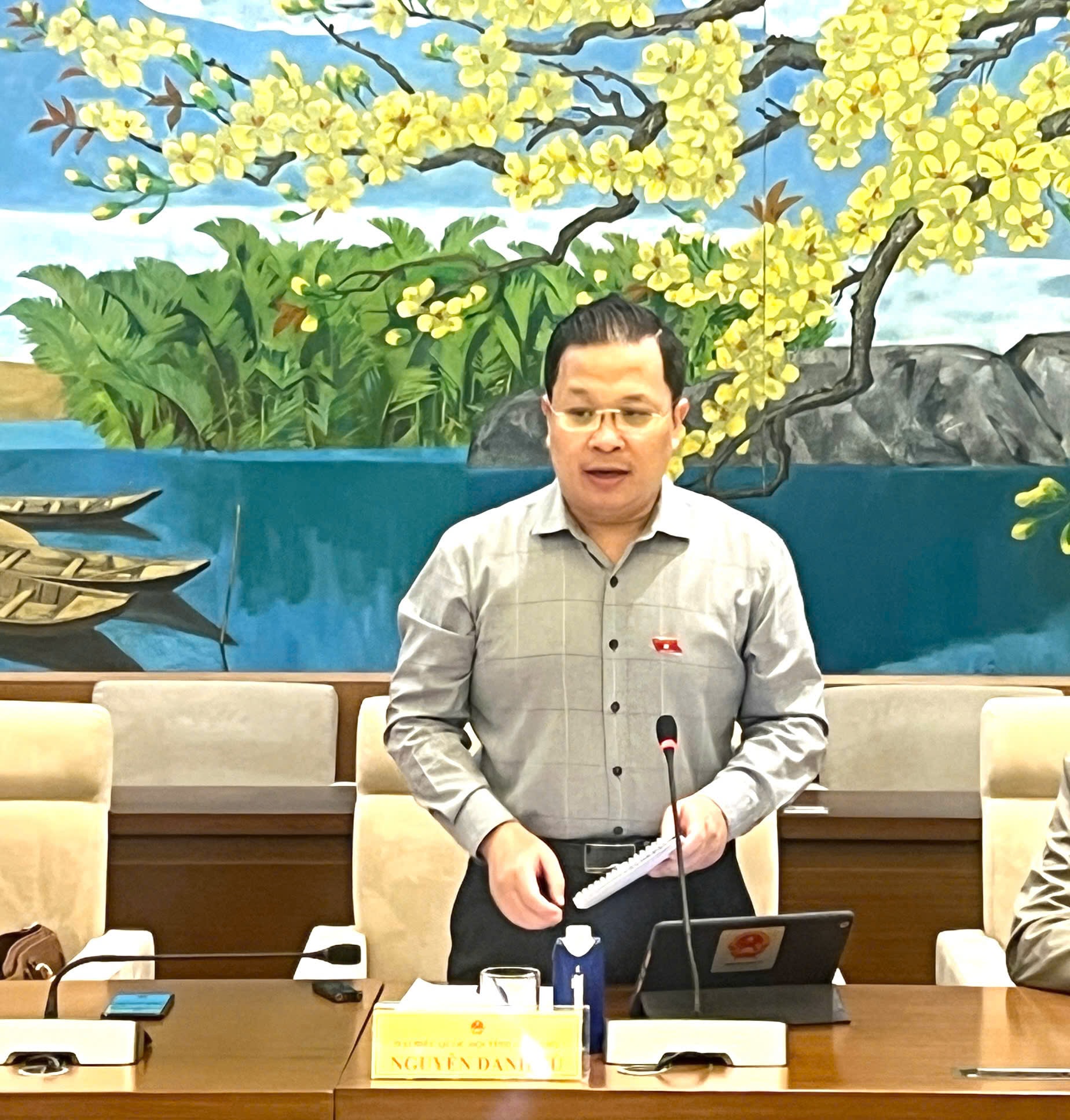 Abgeordneter der Nationalversammlung Nguyen Danh Tu (An Giang)