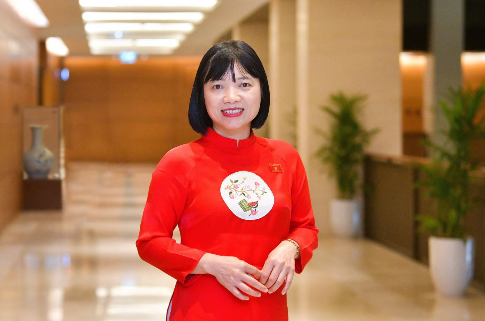 Phó Trưởng Đoàn chuyên trách Đoàn Đại biểu Quốc hội TP. Hải Phòng Nguyễn Thị Việt Nga