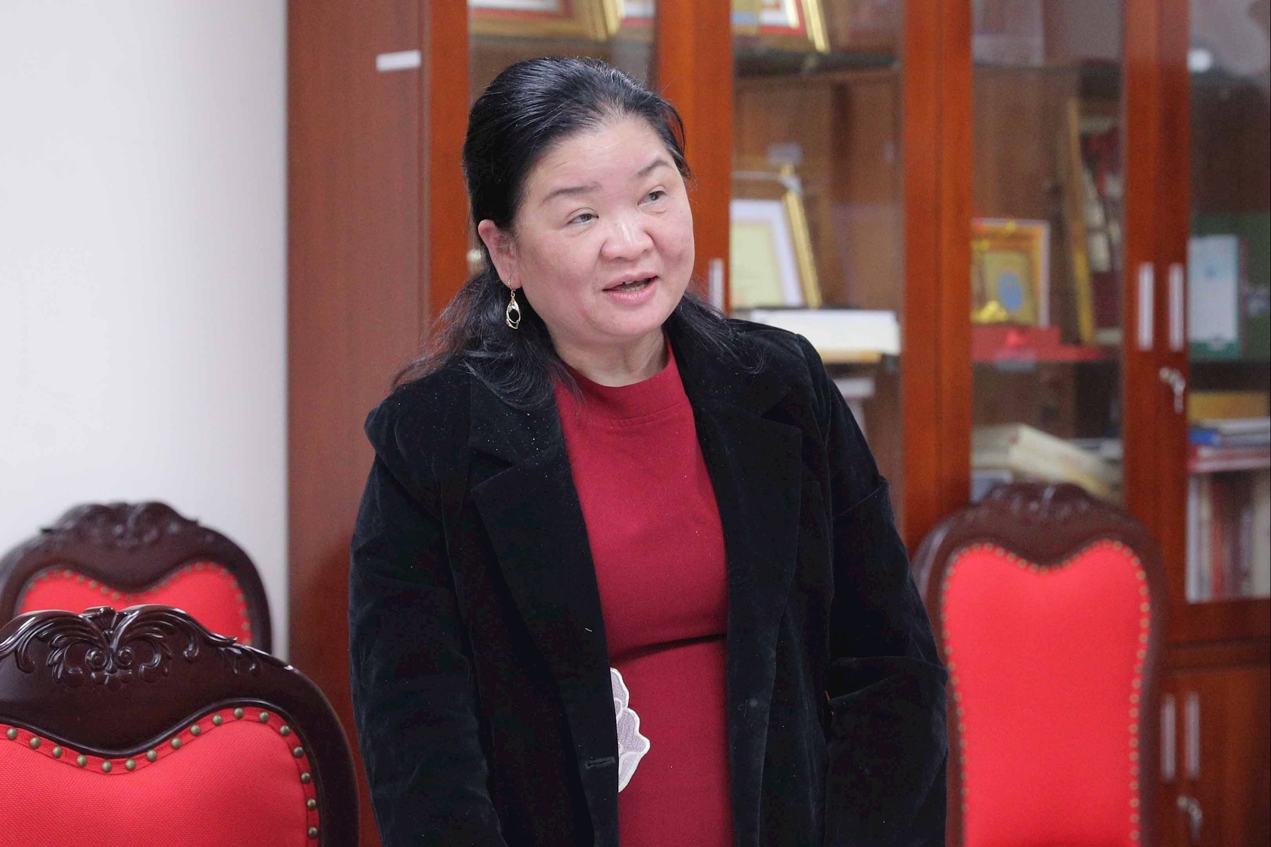 Directeur van de afdeling Wetenschap, Technologie en Milieu Tran Ngoc Hoa