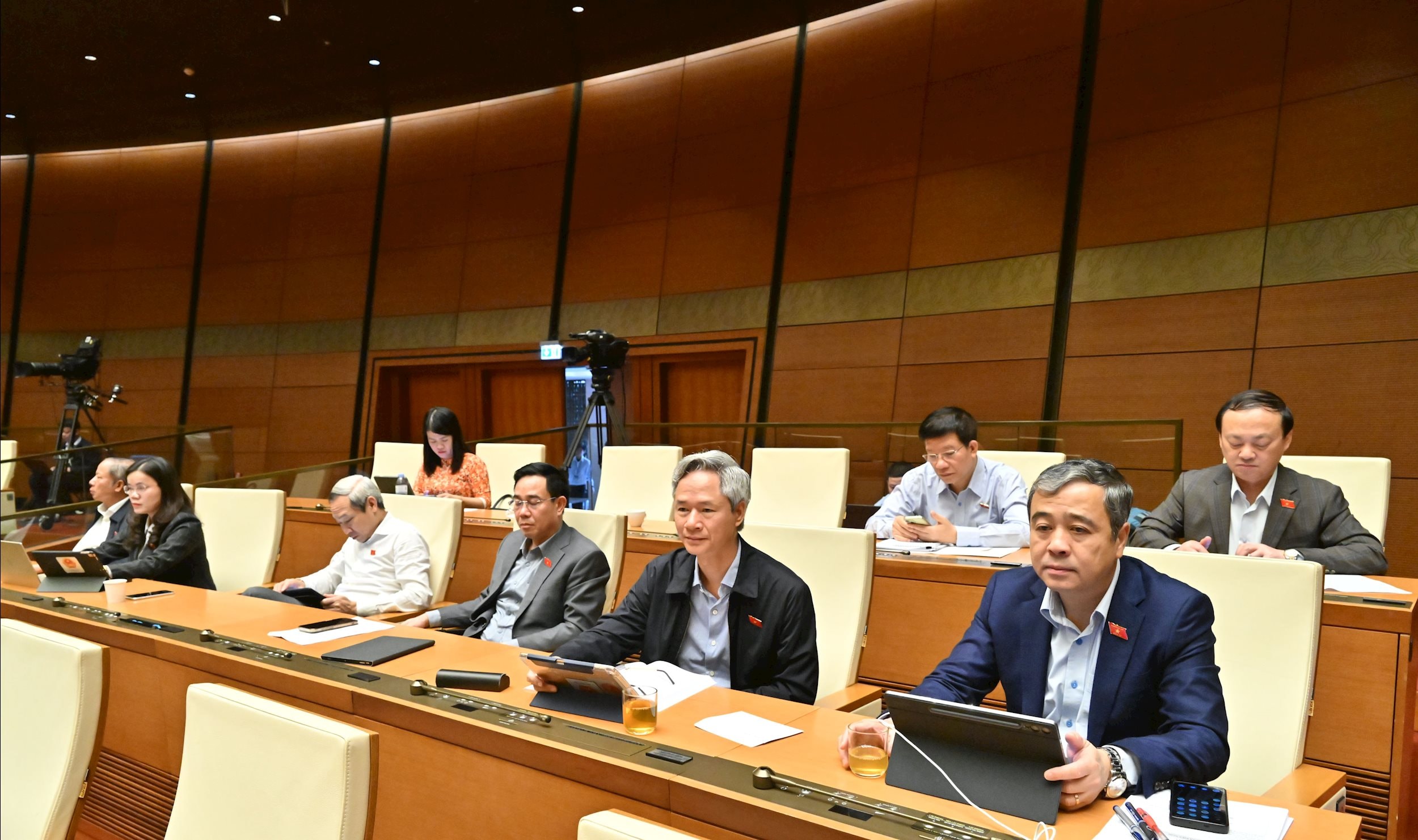 afgevaardigden op de vergadering (1)